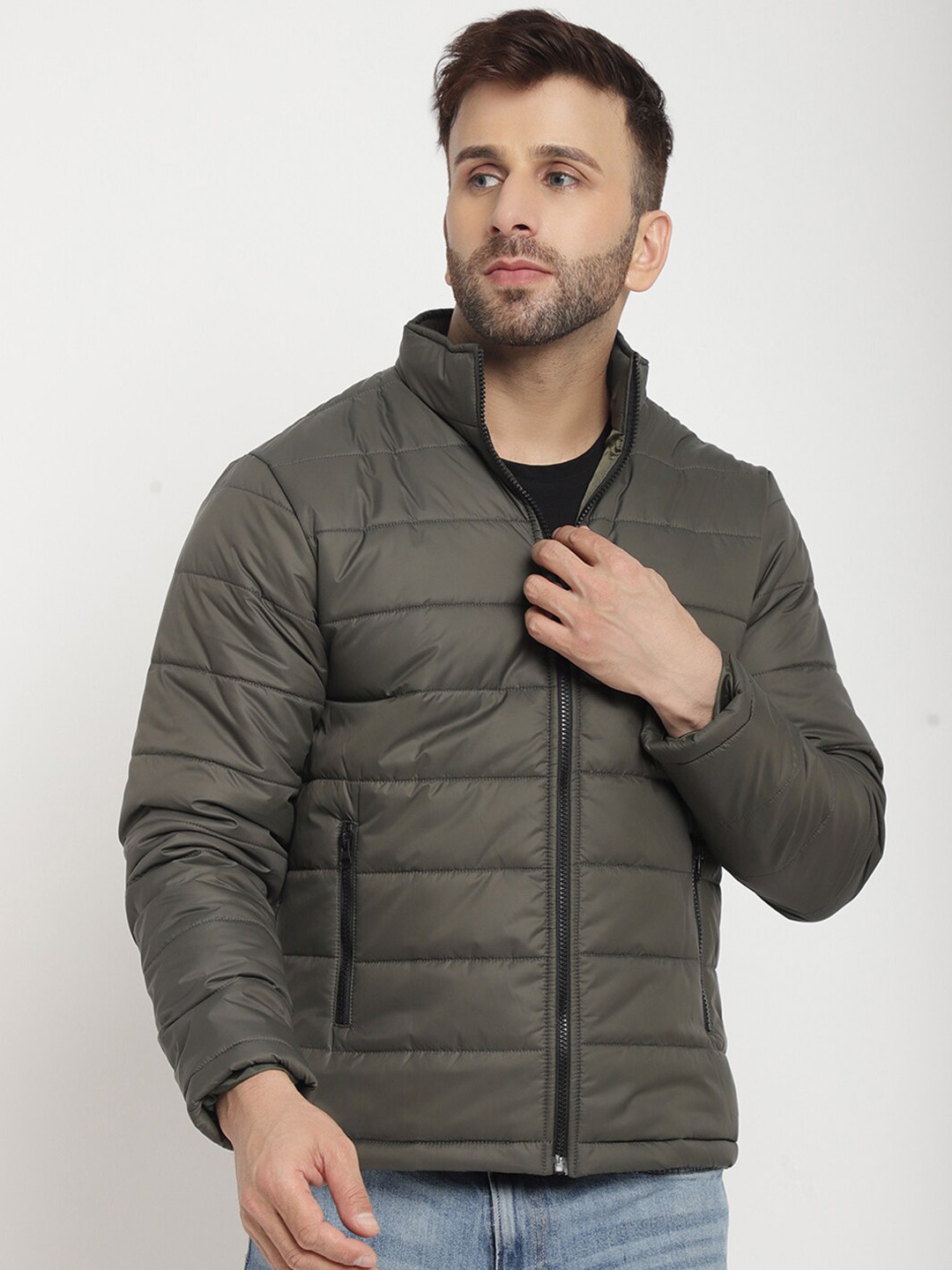 

BETTER THINK Lightweight Padded Jacket, Grey