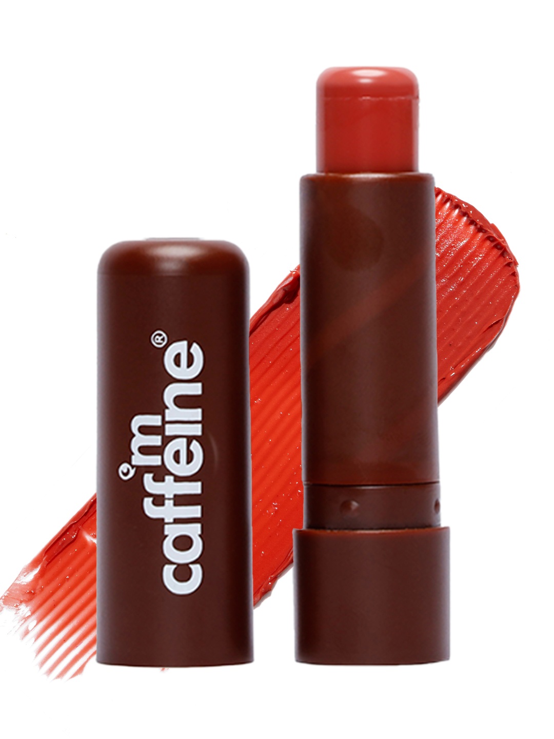 

MCaffeine Choco Tinted Lip Balm With Berriese - 4.5g, Peach