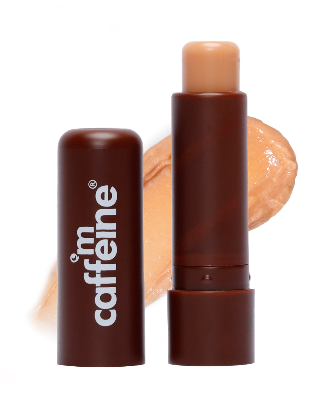

MCaffeine Choco Tented Lip Balm With SPF 20+ - 4.5g, Transparent