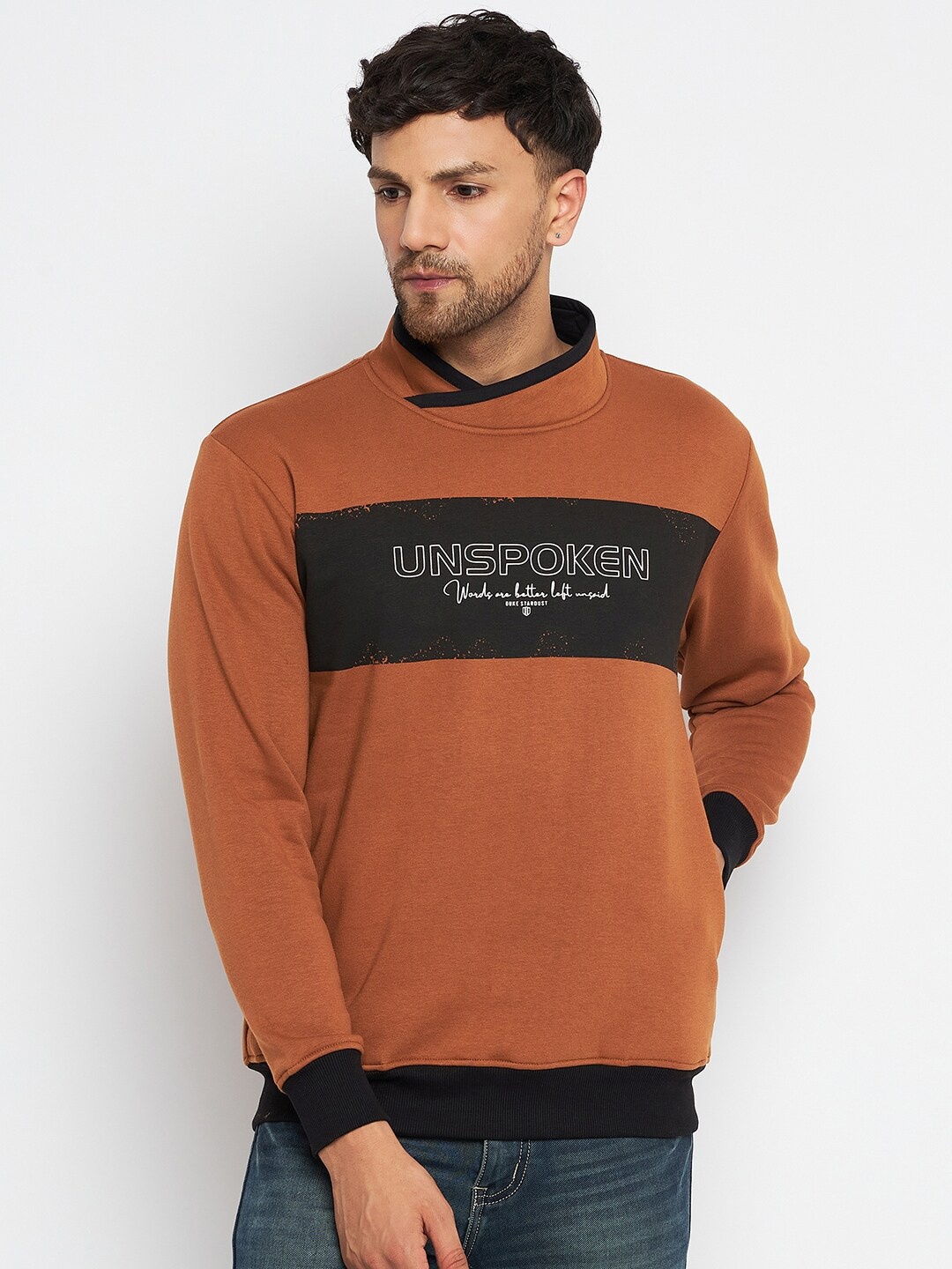 

Duke Typography Printed Fleece Sweatshirt, Tan