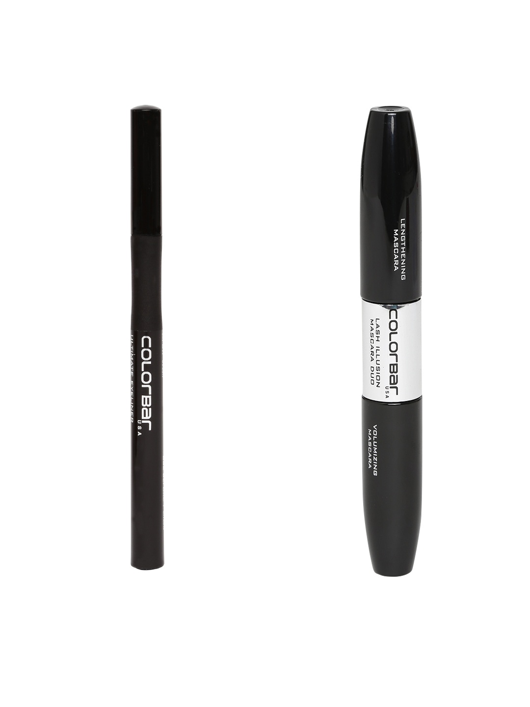 

Colorbar Pack of Eye-Liner and Mascara, Black