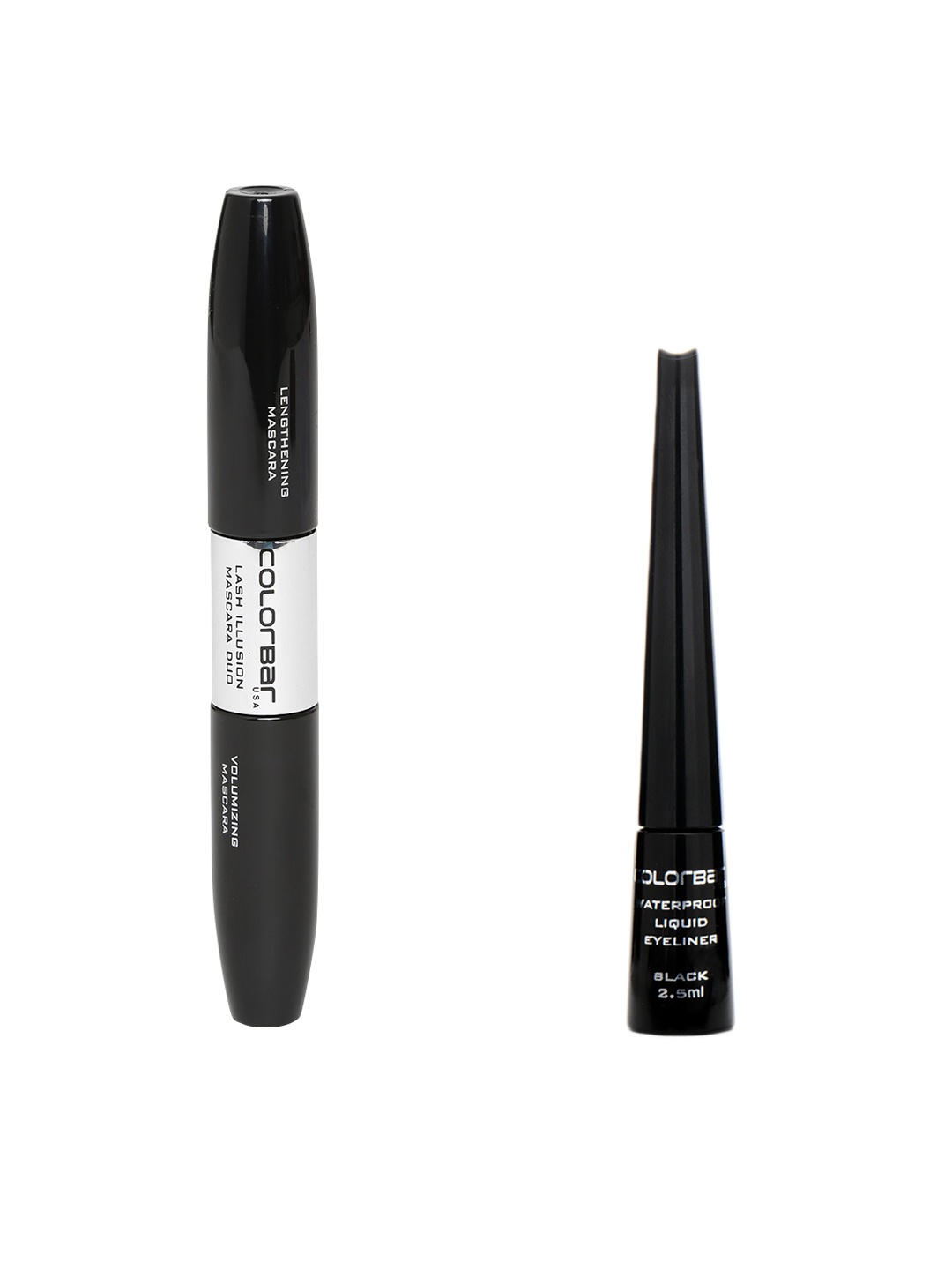 

Colorbar Mascara & Eyeliner Set, Black