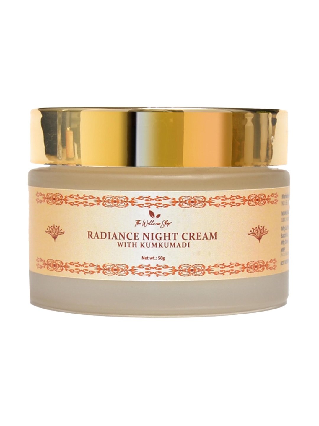 

The Wellness Shop Radiance Night Cream With Kumkumadi & Saffron - 50 g, White