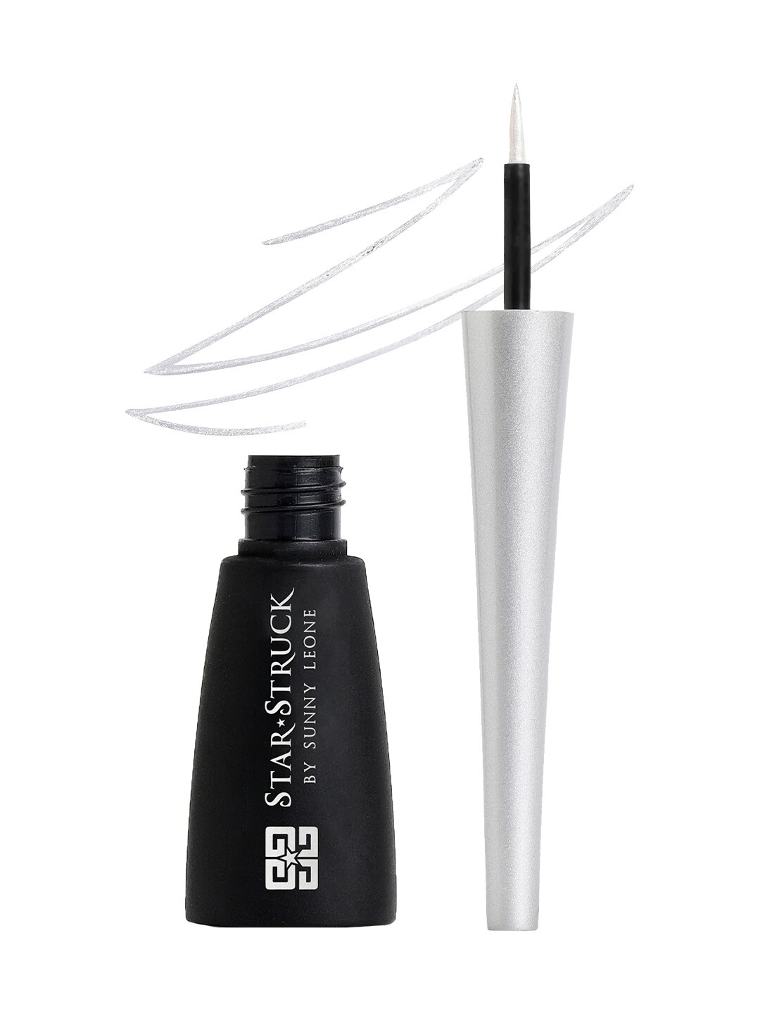 

STARSTRUCK BY SUNNY LEONE Liquid Eye Definer - Platinum - 4.5ml, Silver