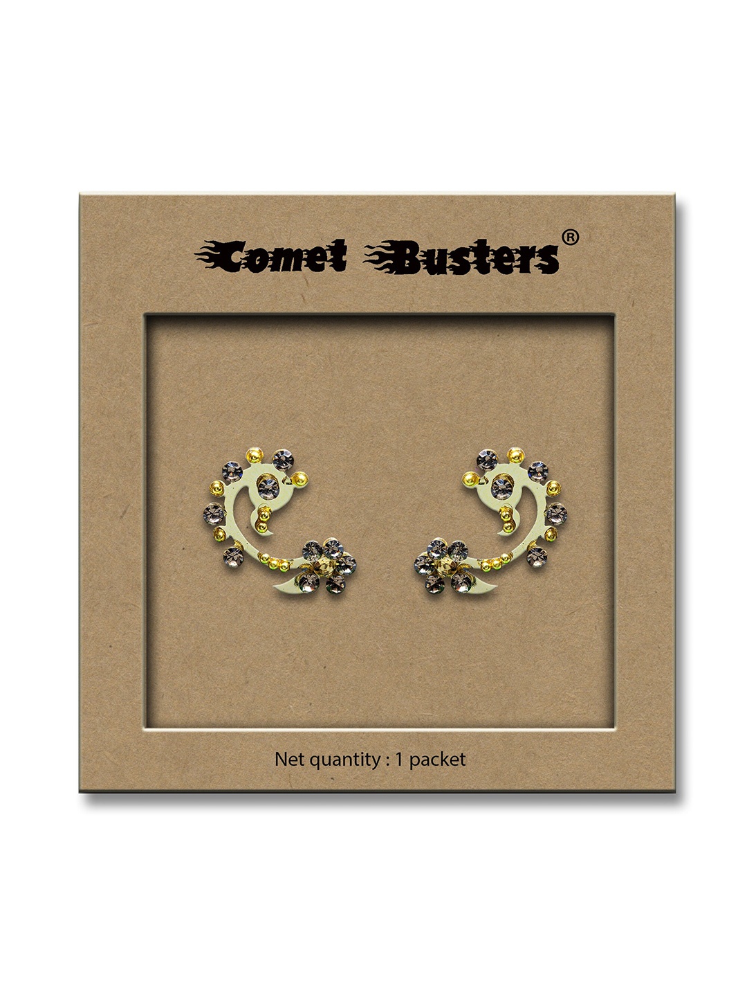 

Comet Busters Rave Eyes Decoration Bindi, Gold
