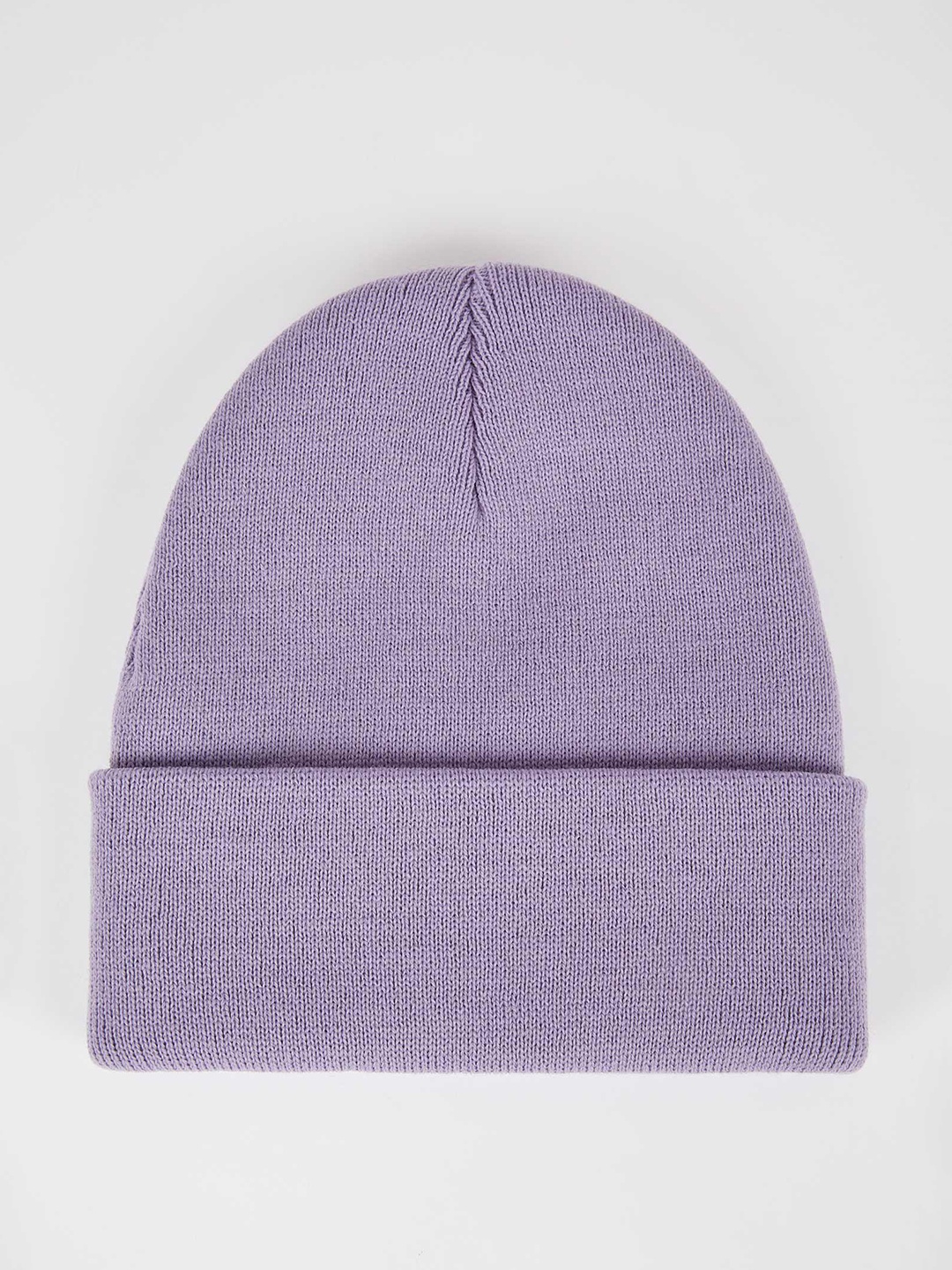 

DeFacto Women Solid Beanie, Purple