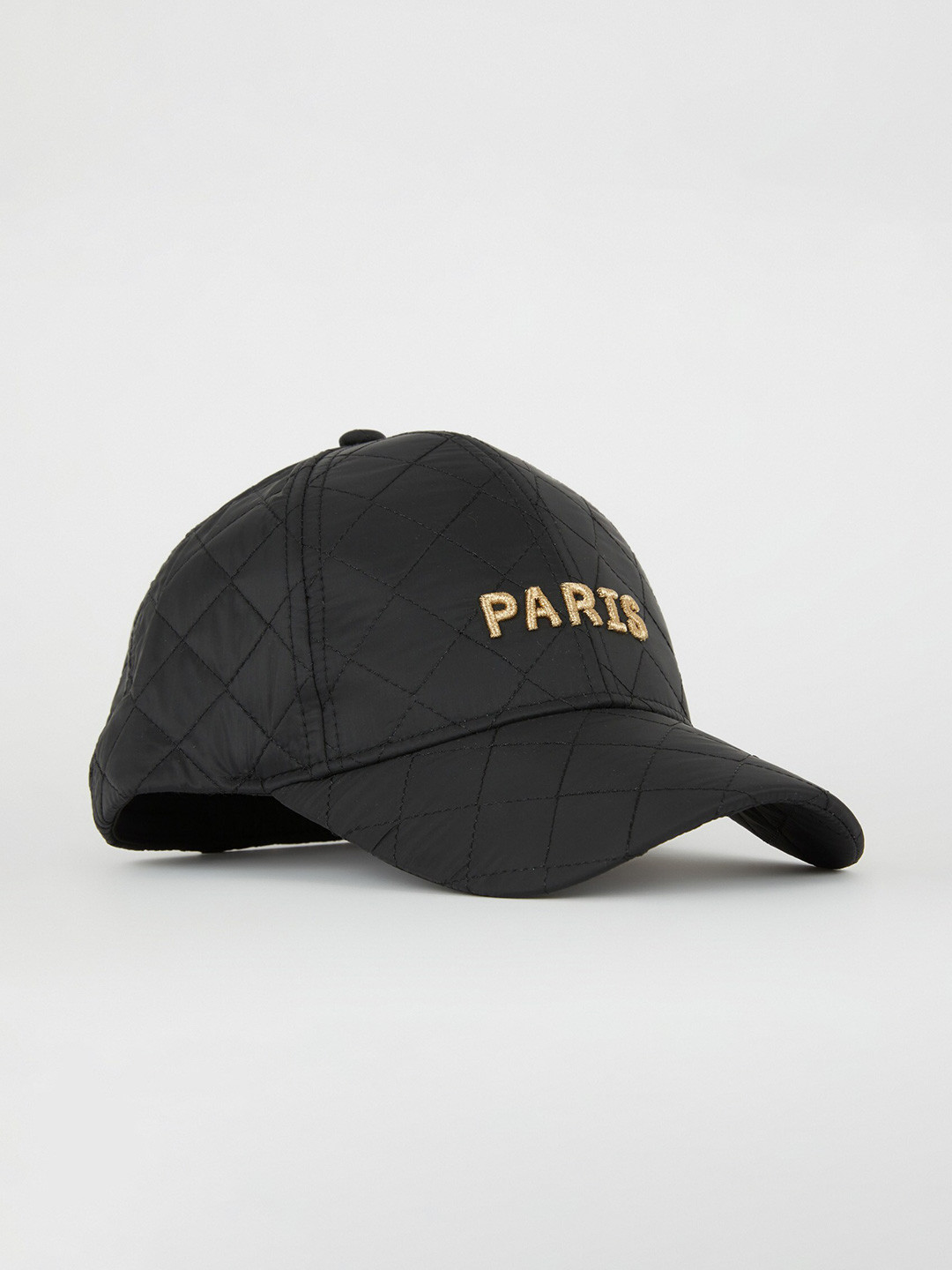 

DeFacto Embroidered Baseball Cap, Black