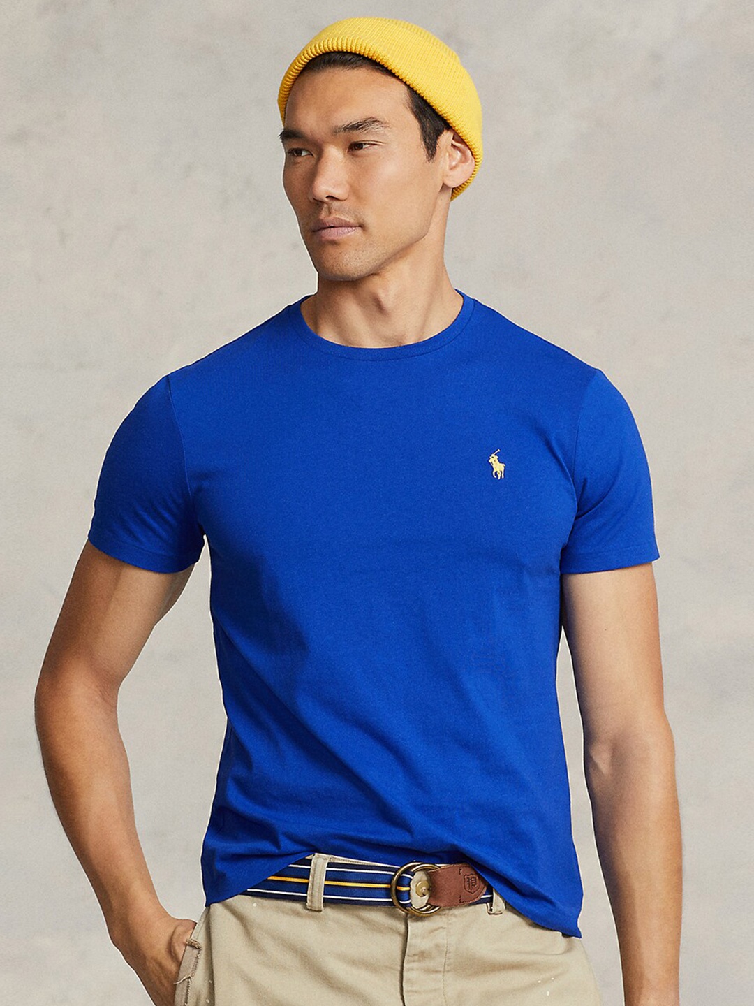 

Polo Ralph Lauren Slim Fit Pure Cotton T-shirt, Blue