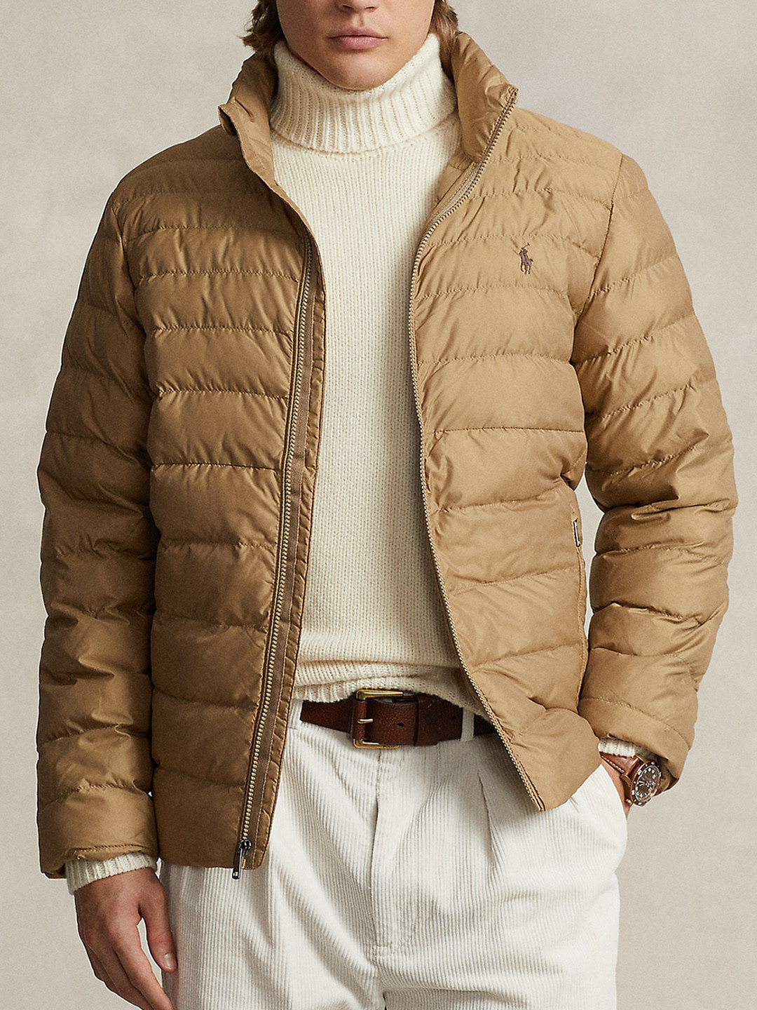 

Polo Ralph Lauren Water Repellent Padded Jacket, Brown