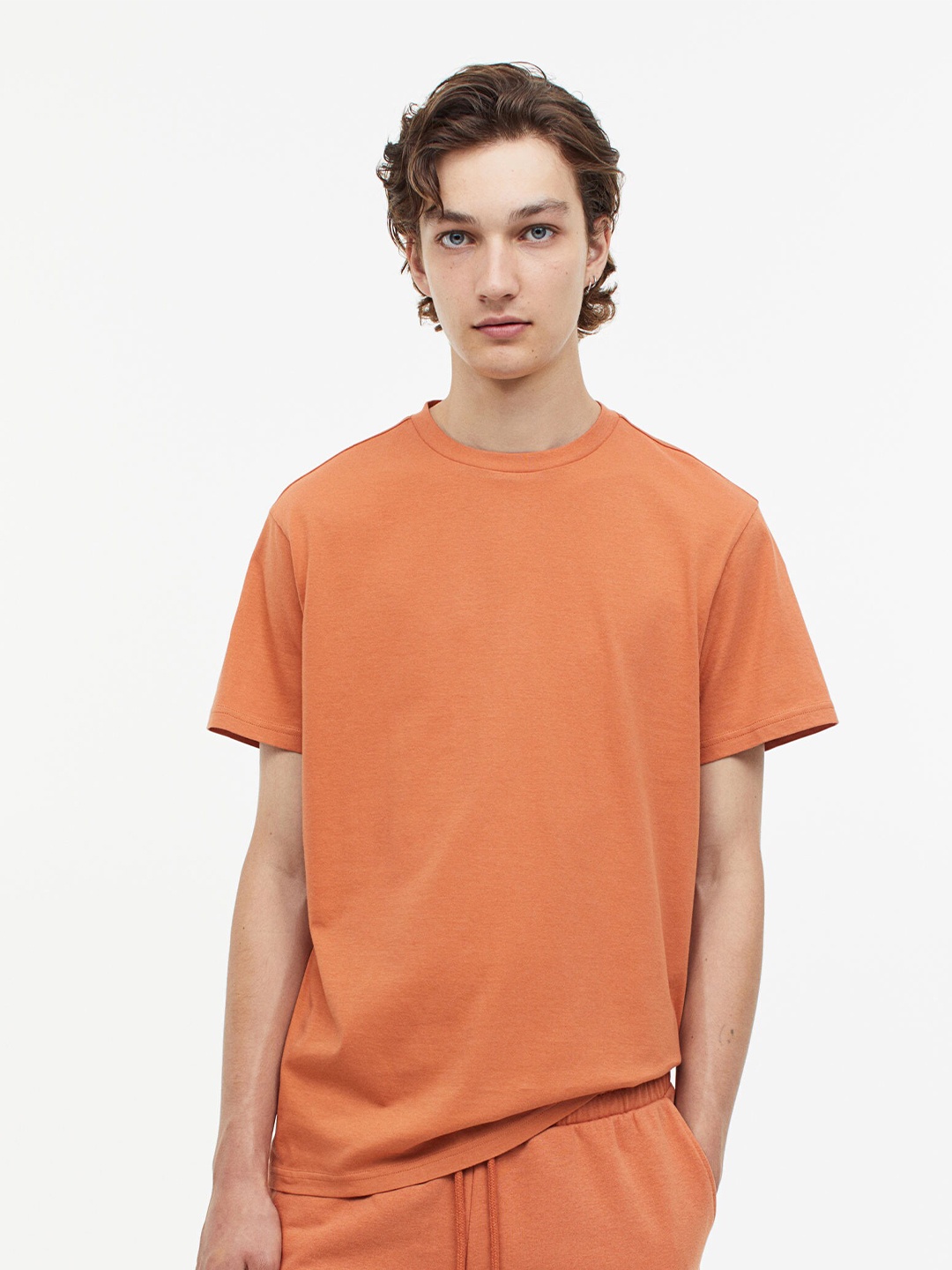 

H&M Round Neck Tshirt, Orange