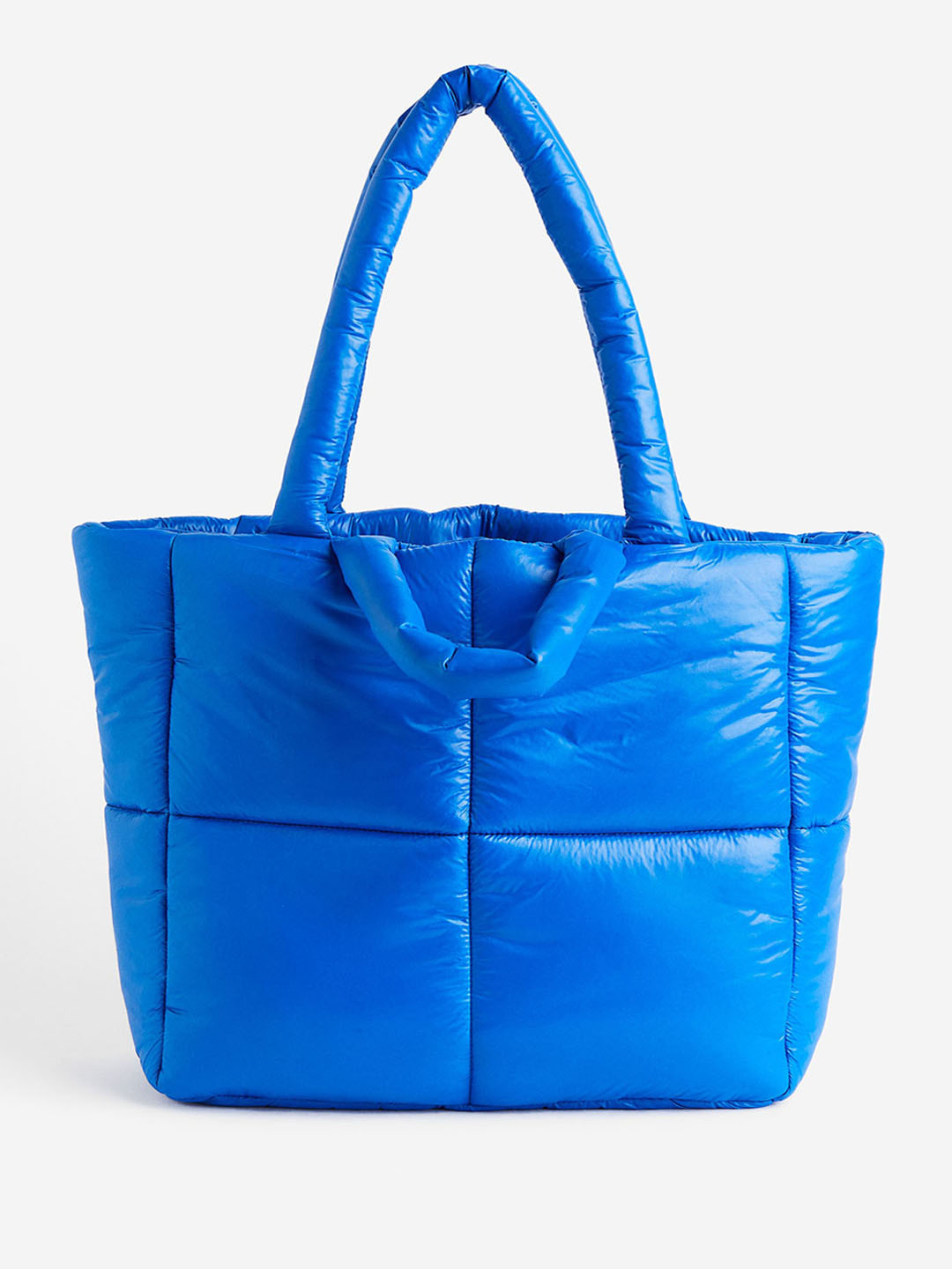 

H&M Padded Shopper, Blue