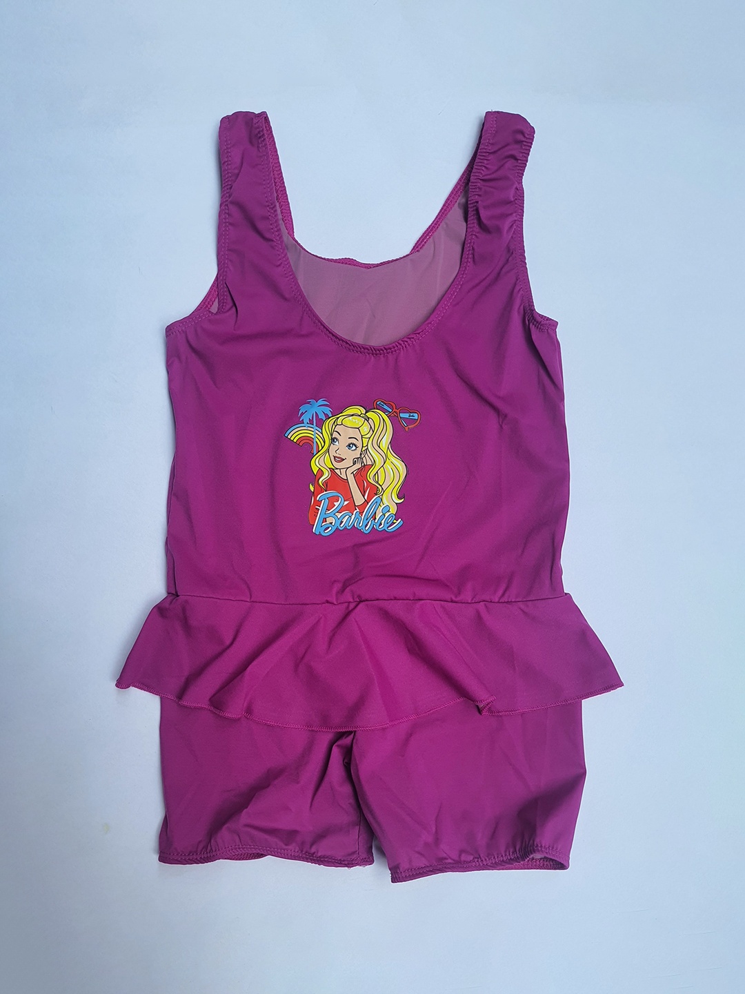 

Apraa & Parma Girls Barbie Printed Legsuit, Purple