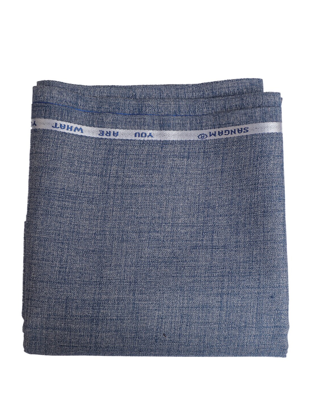 

SANGAM Men Unstitched Flormal Trouser Clothing Fabric, Blue