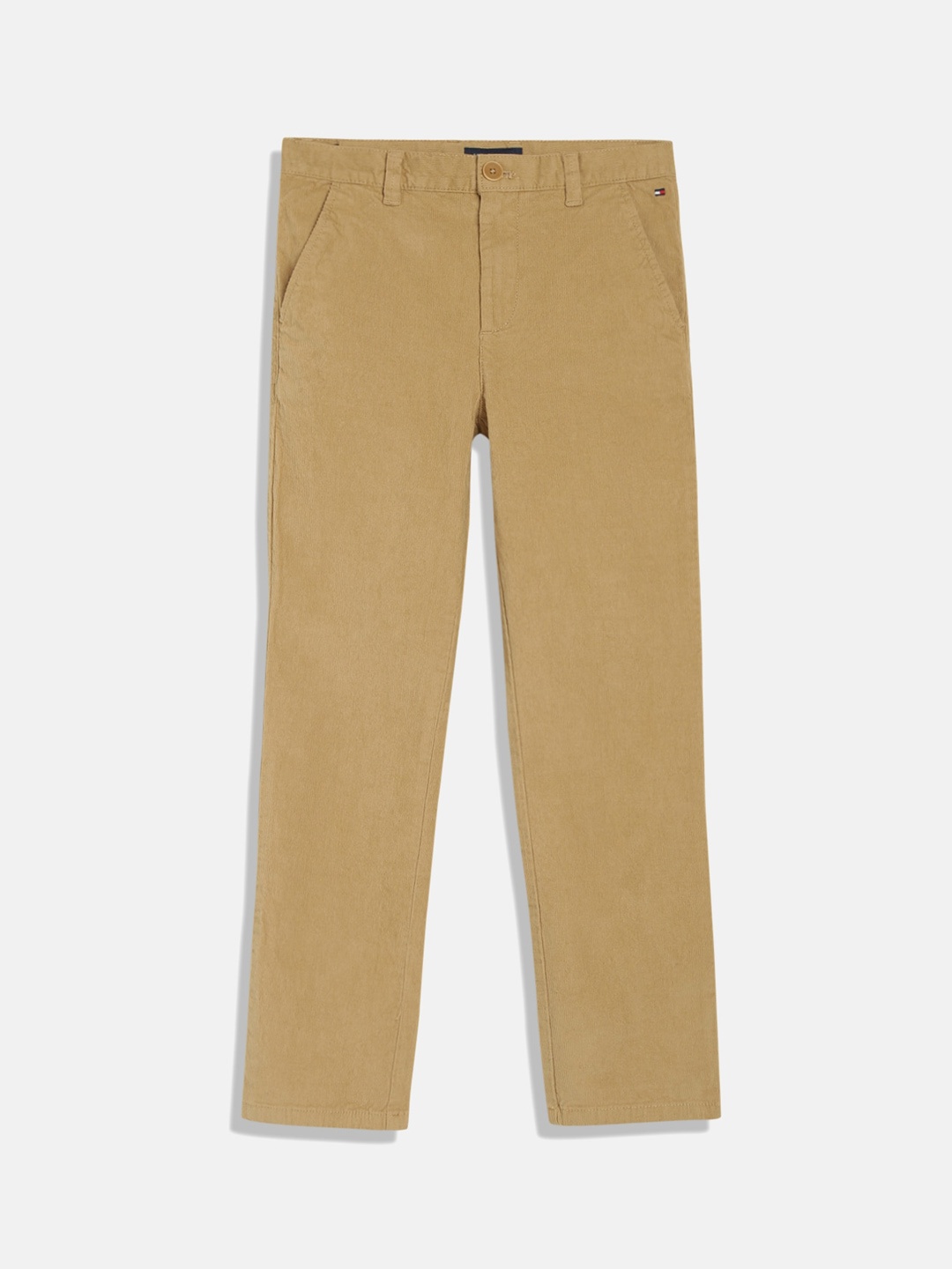 

Tommy Hilfiger Boys Mid Rise Chinos Trousers, Brown