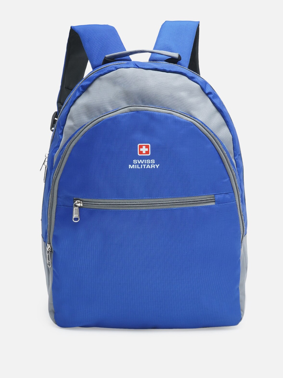 

SWISS MILITARY MATRIX Unisex Colourblocked Ergonomic Backpack, Blue