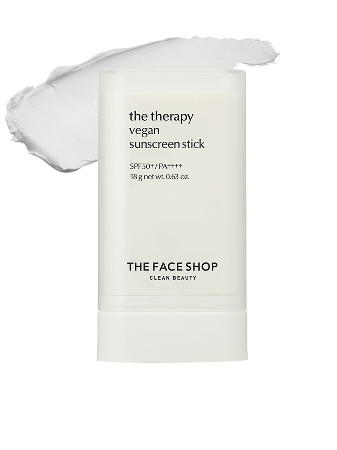 

The Face Shop The Therapy Vegan Sunscreen Stick SPF50+ - 18g, Transparent