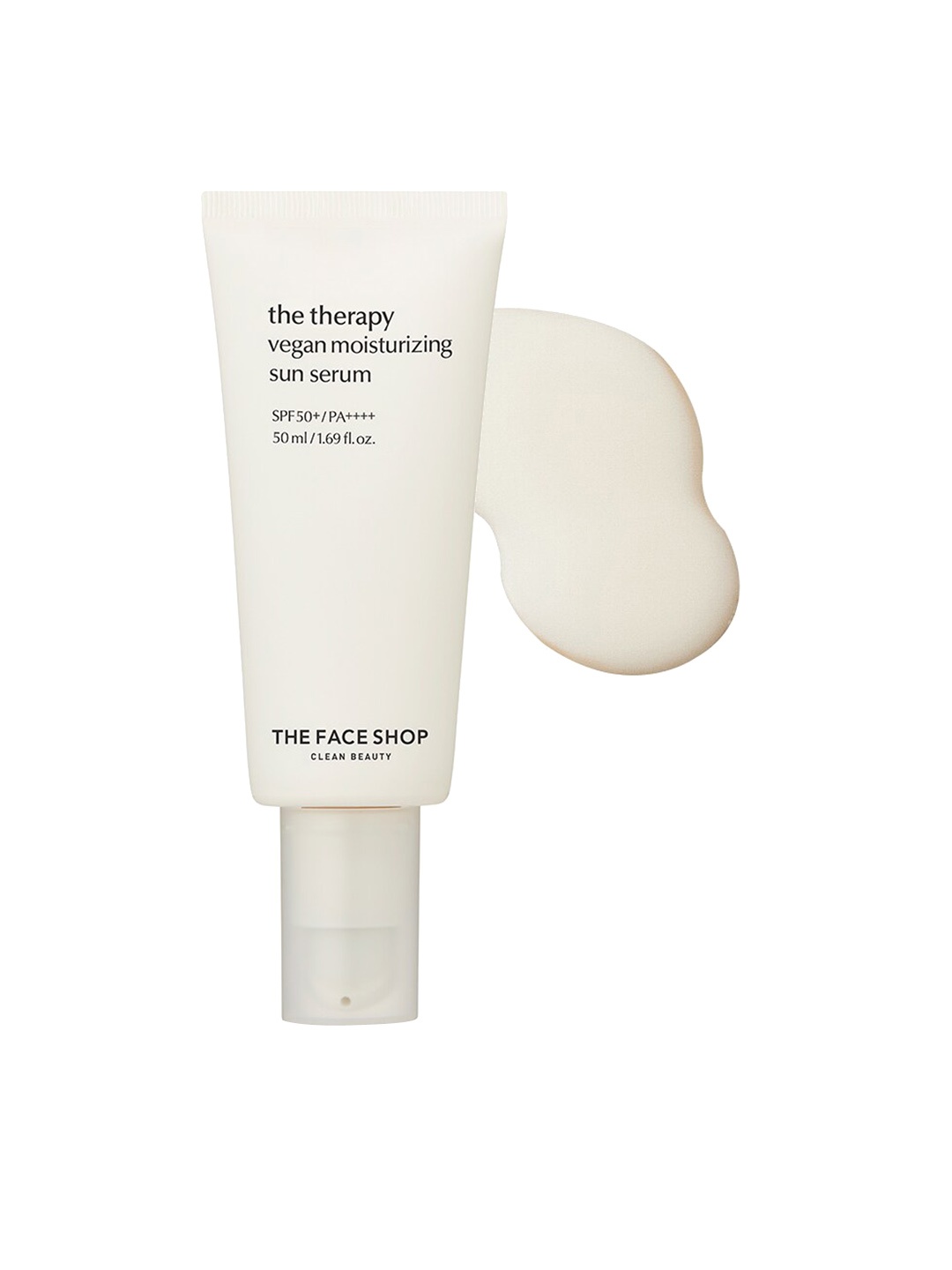 

The Face Shop The Therapy Vegan Moisturizing Sun Serum - 50ml, White