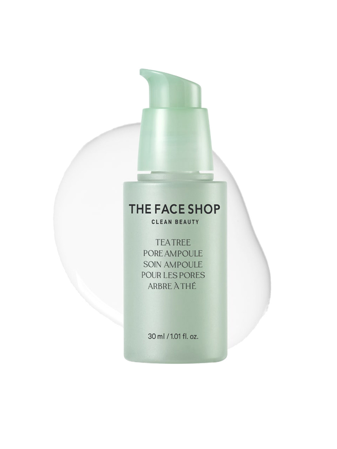 

The Face Shop Tea Tree Pore Ampoule Serum with Hyaluronic Acid & Pro Vitamin B5 - 30 ml, Green