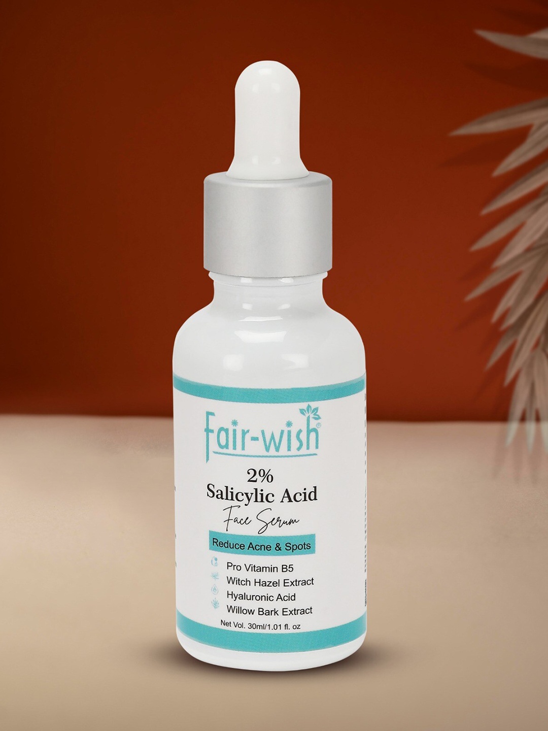 

Fair Wish 2% Salicylic Acid Face Serum with Pro Vitamin B5 & Witch Hazel - 50 ml, White