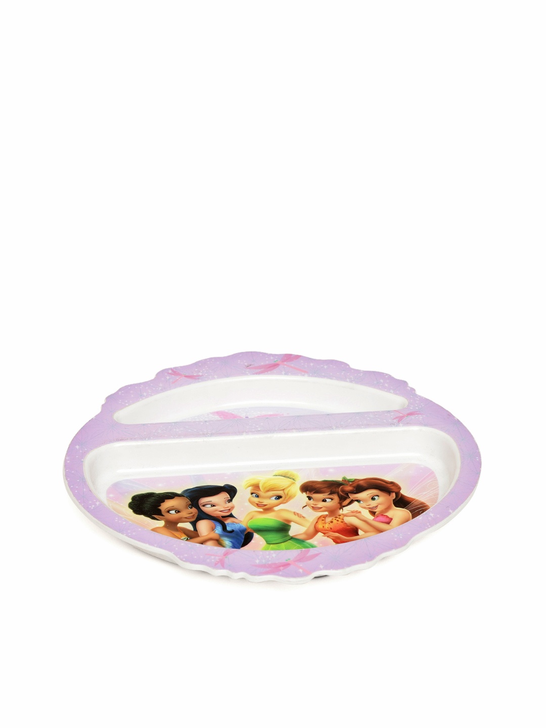 

The First Years by YK Girls MultiColoured Fairies Print Feeding Plate, Multi