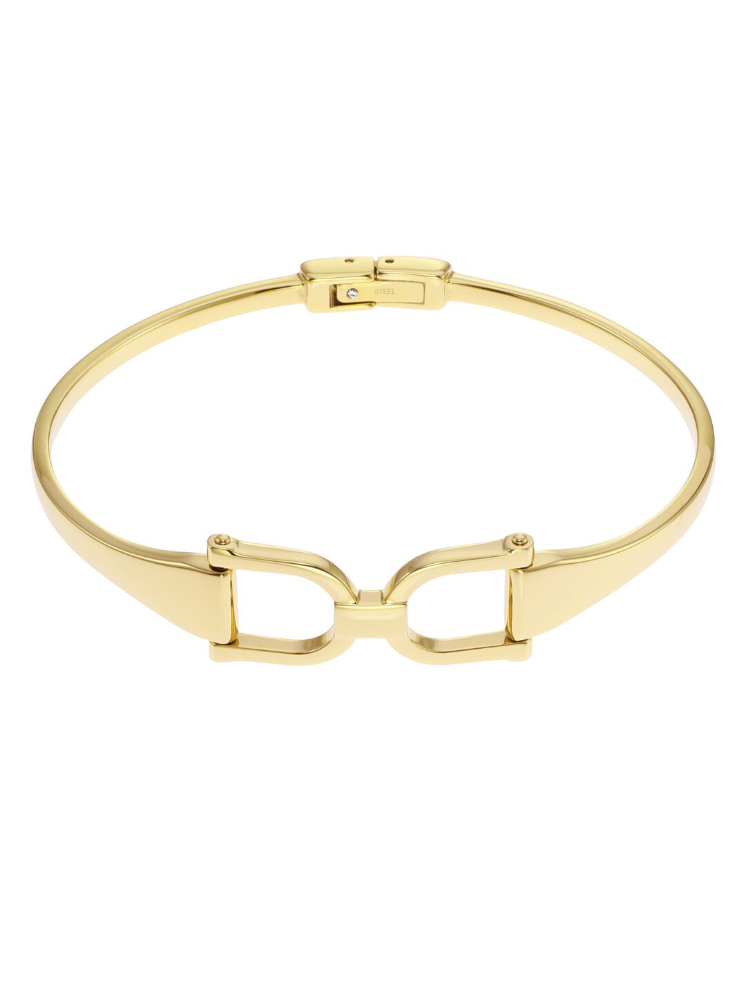

Fossil Women Stainless Steel Bangle Style Bracelet, Gold