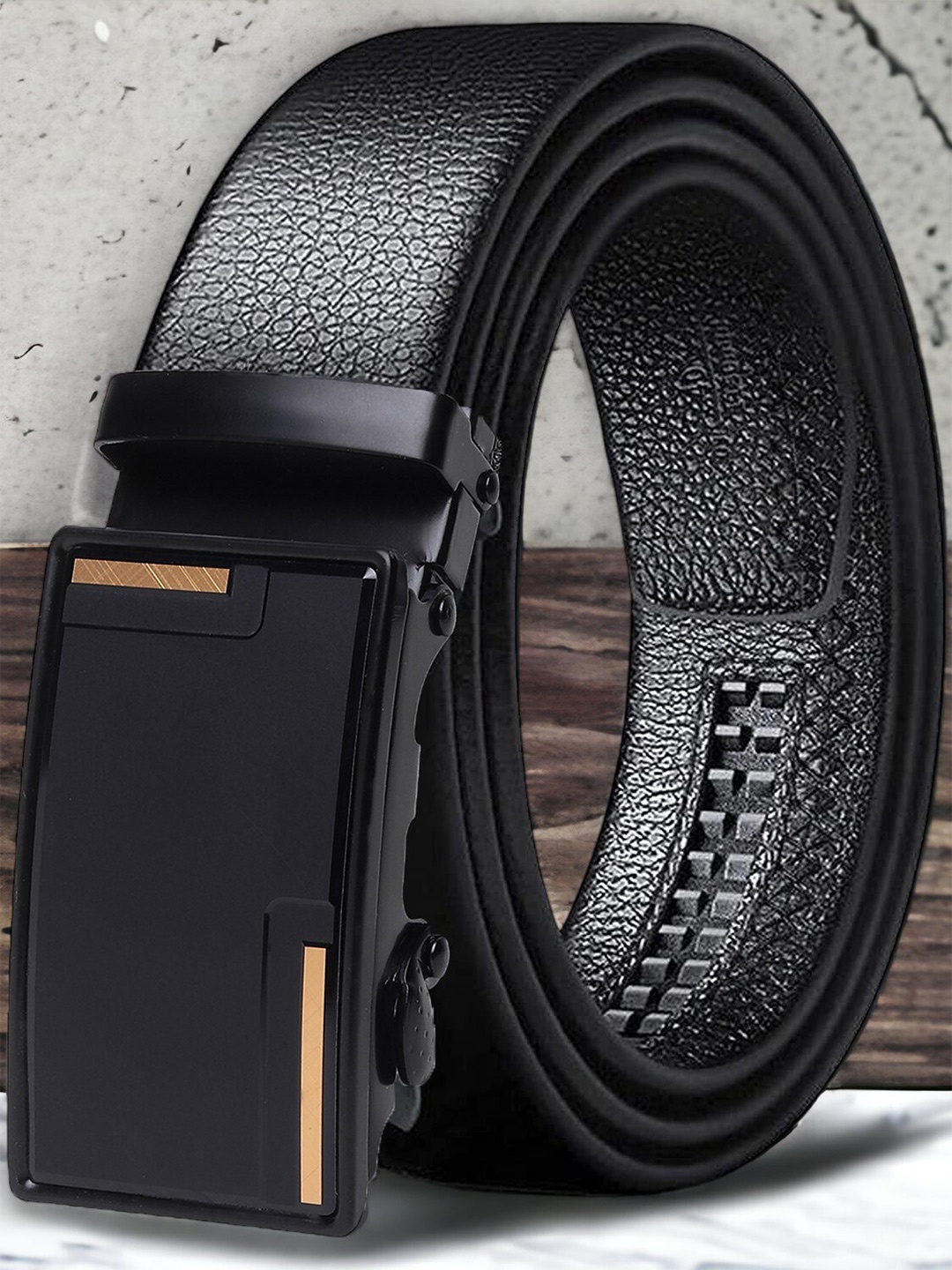 

Roadster Men Textured Belt, Black
