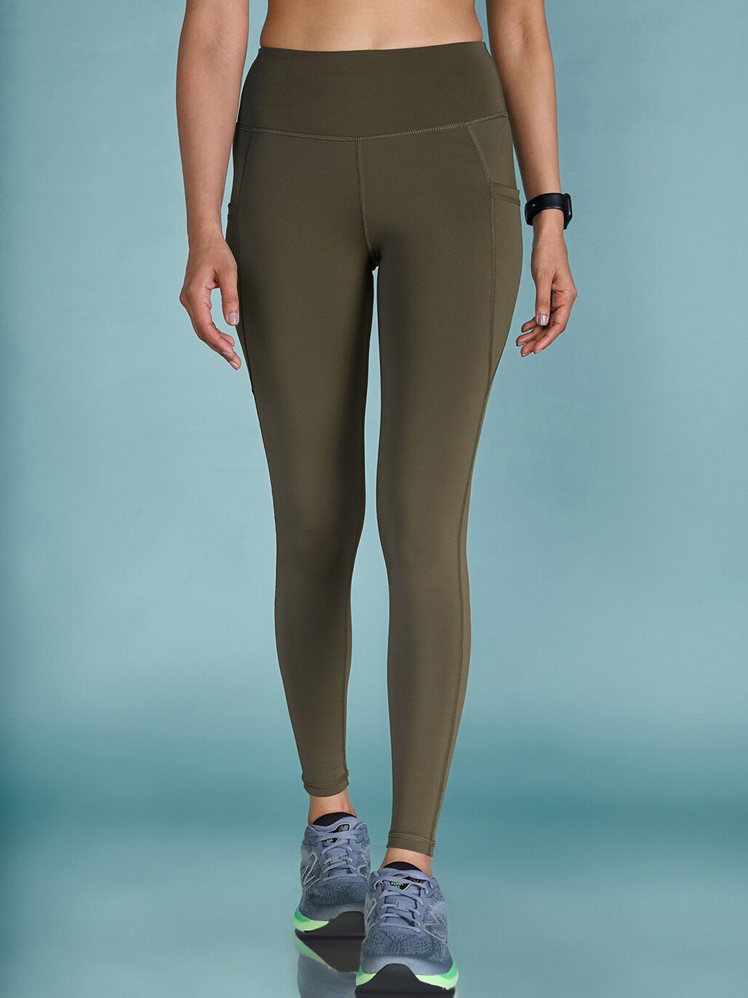 

KICA Women Rapid-Dry Tights, Olive