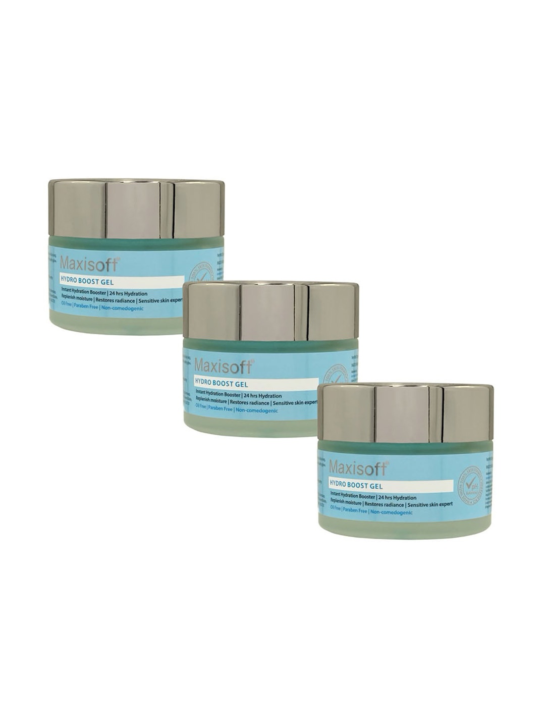 

Maxisoft Set Of 3 Hydration Hydro Boost Gels-50g Each, Na