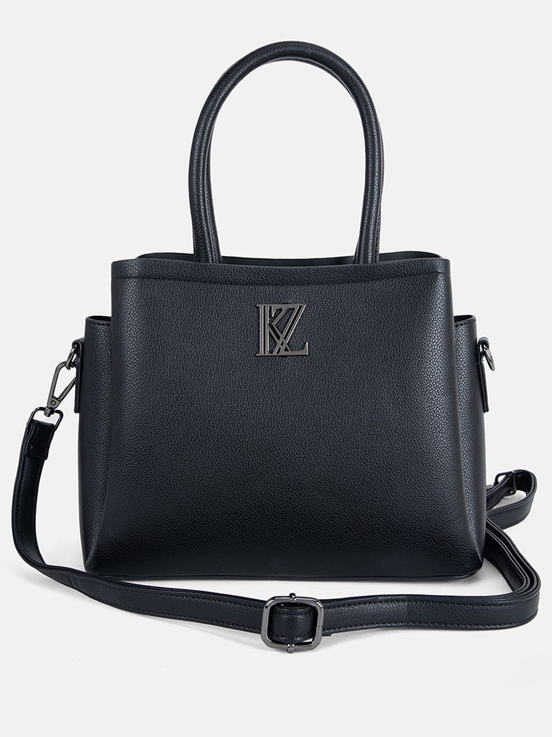 

Kazo PU Structured Handheld Bag, Black