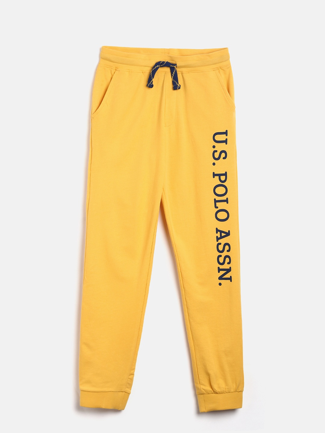 

U.S. Polo Assn. Kids Boys Yellow Joggers