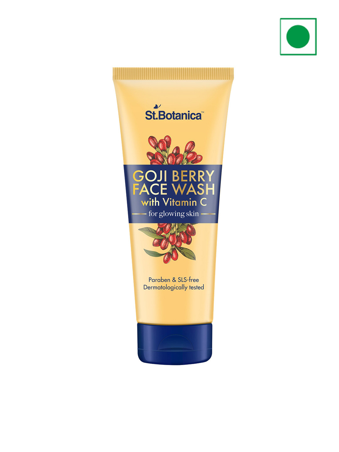 

St.Botanica Goji Berry Face Wash for Glowing Skin - 50 ml, Beige