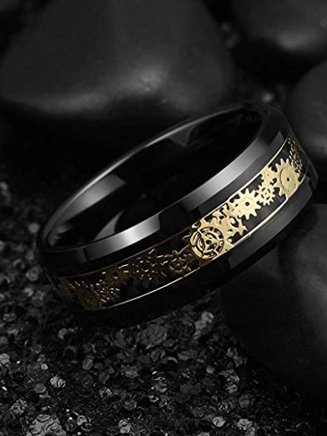 

MEENAZ Men Silver-Plated Finger Ring