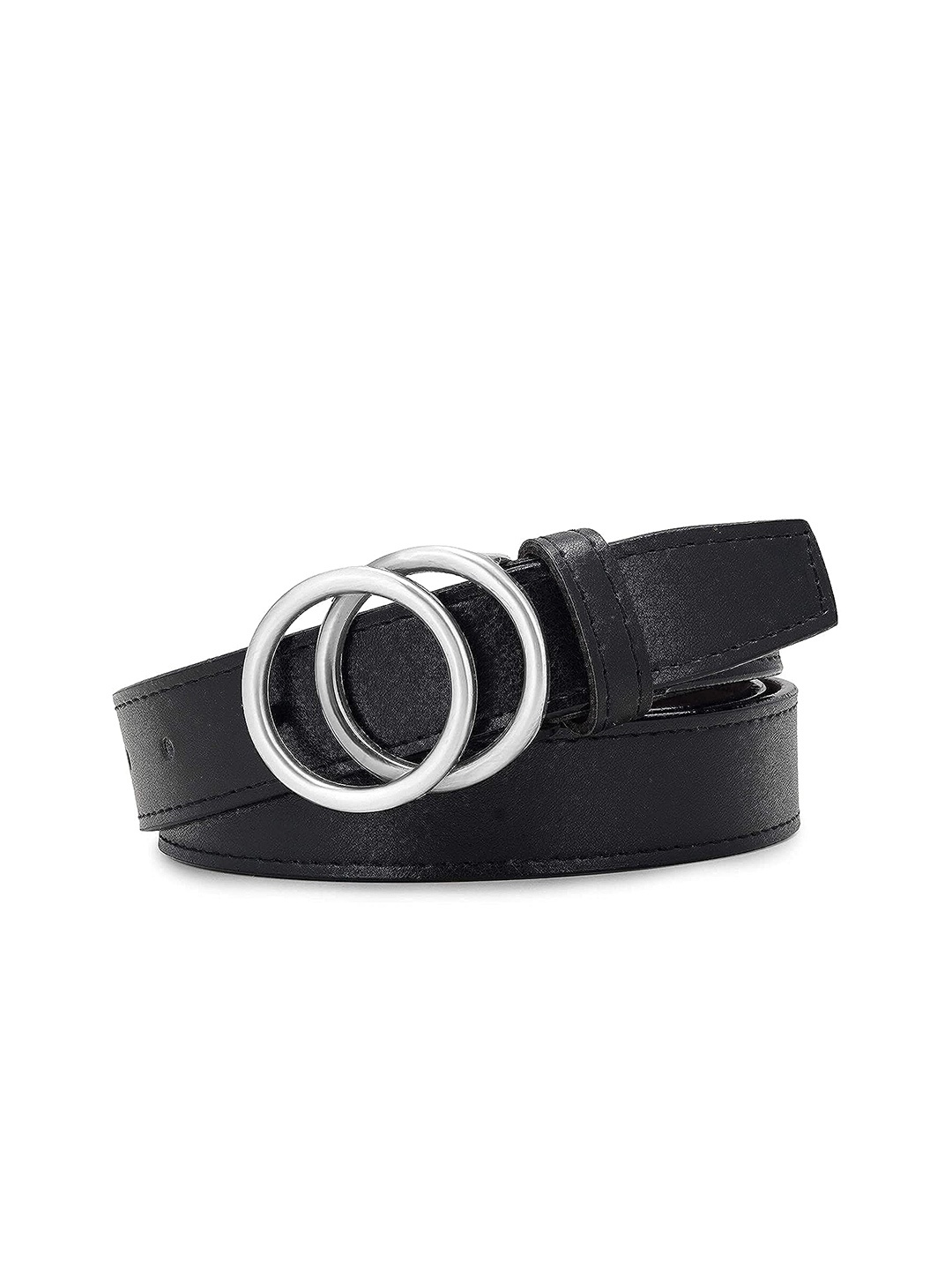 

Zacharias Women Leather Belt, Black