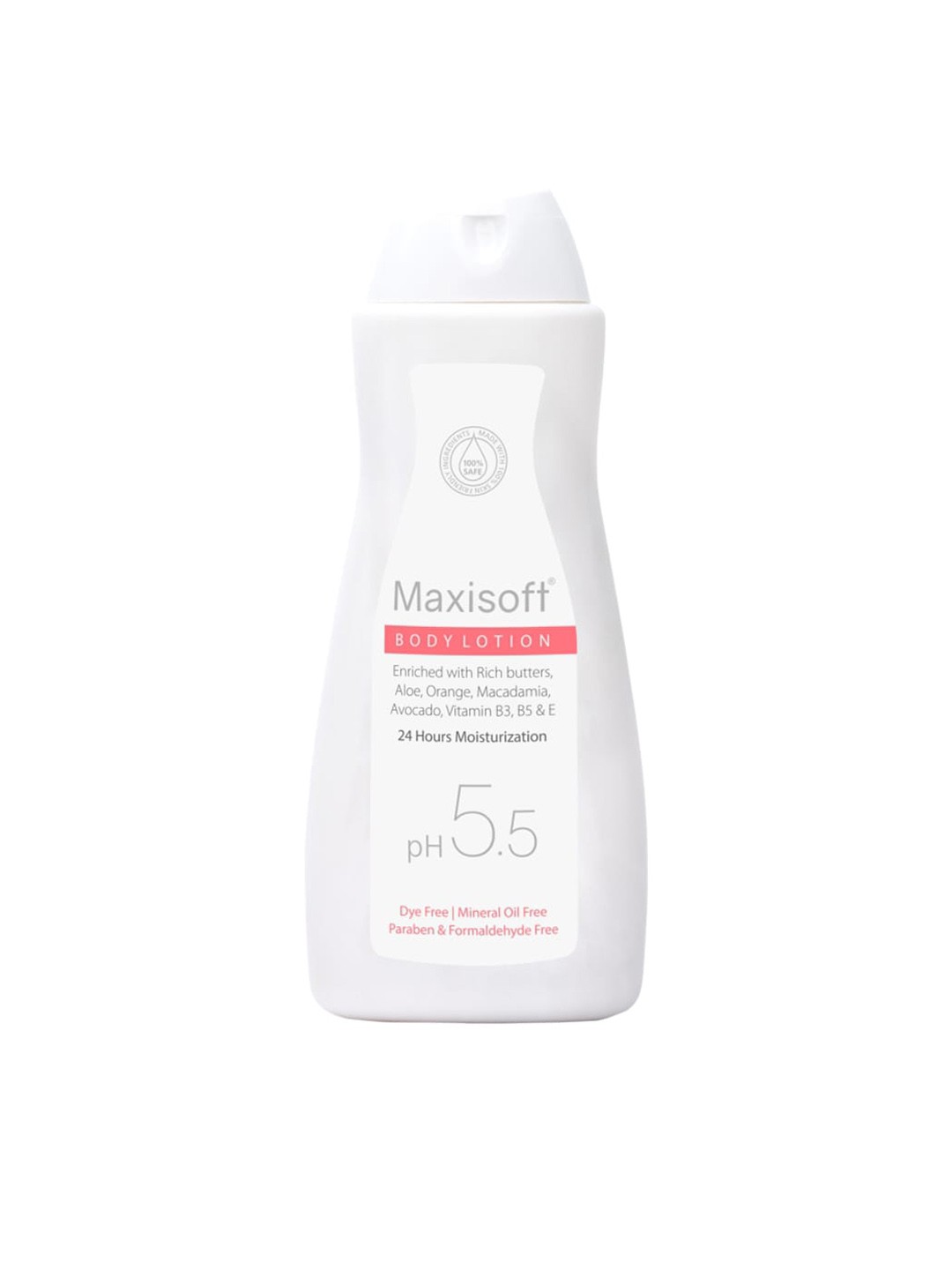 

Maxisoft Moisturization Body Lotion with Aloe & Orange - 200 ml, White