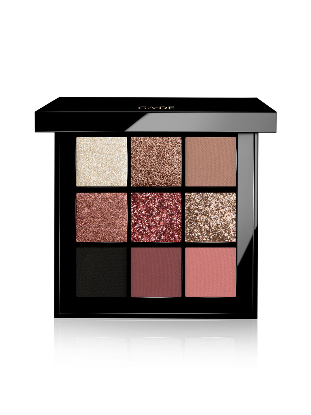 

GA-DE Highly Pigmented 6 Shades Velveteen Eyeshadow Palette - Bright Night Angel 50, Multi