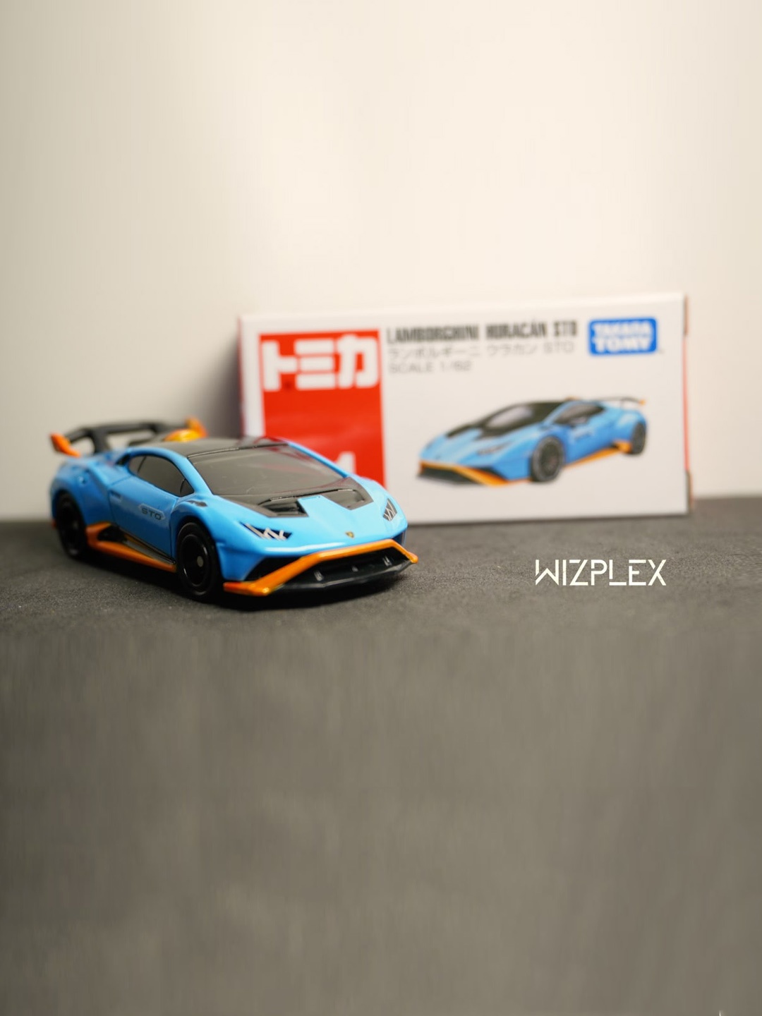 

Tomica Lamborghini Huracan Sto Diecast Scale Model, Blue