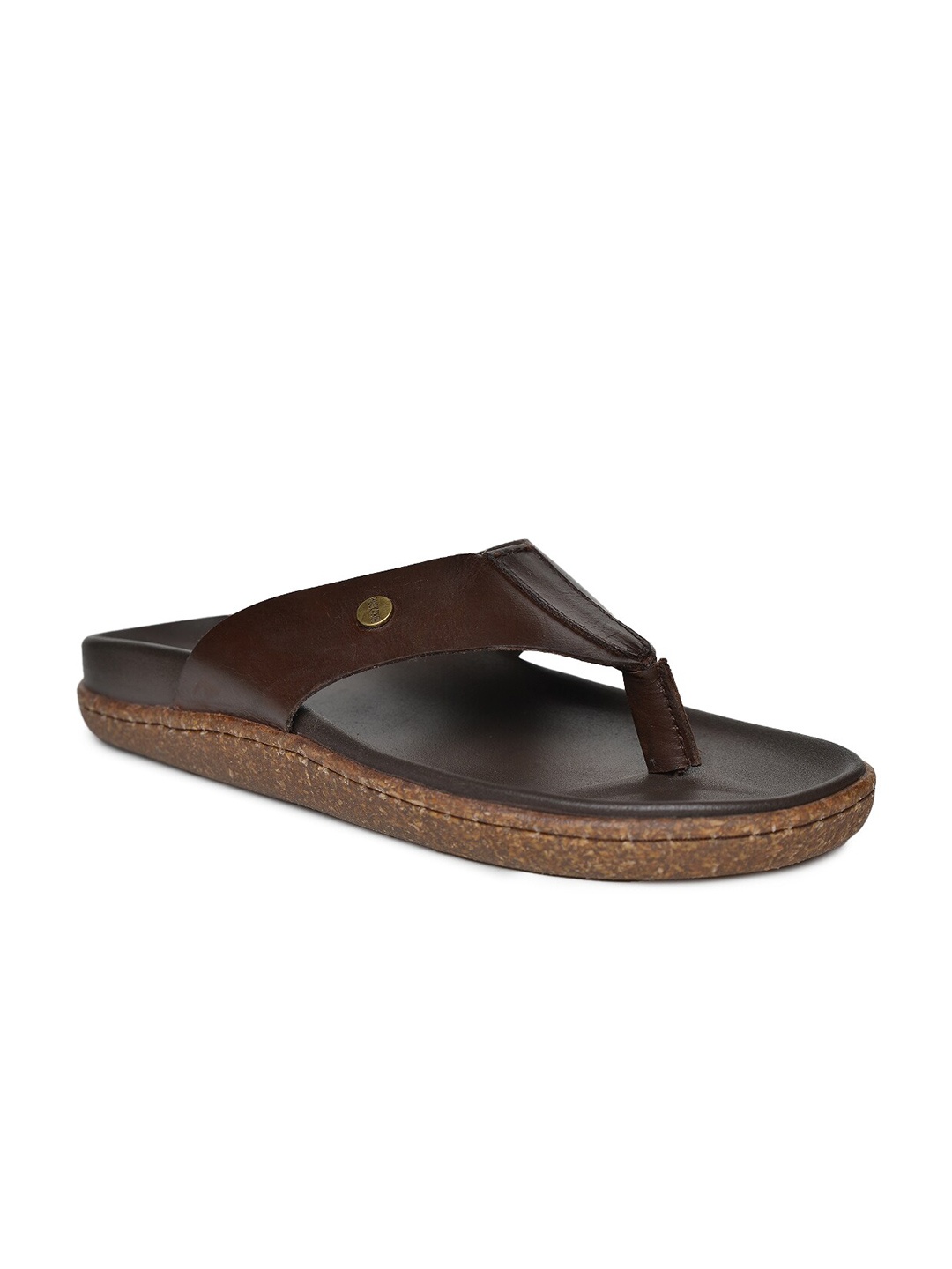 

Buckaroo Men Leather Comfort Sandals, Brown
