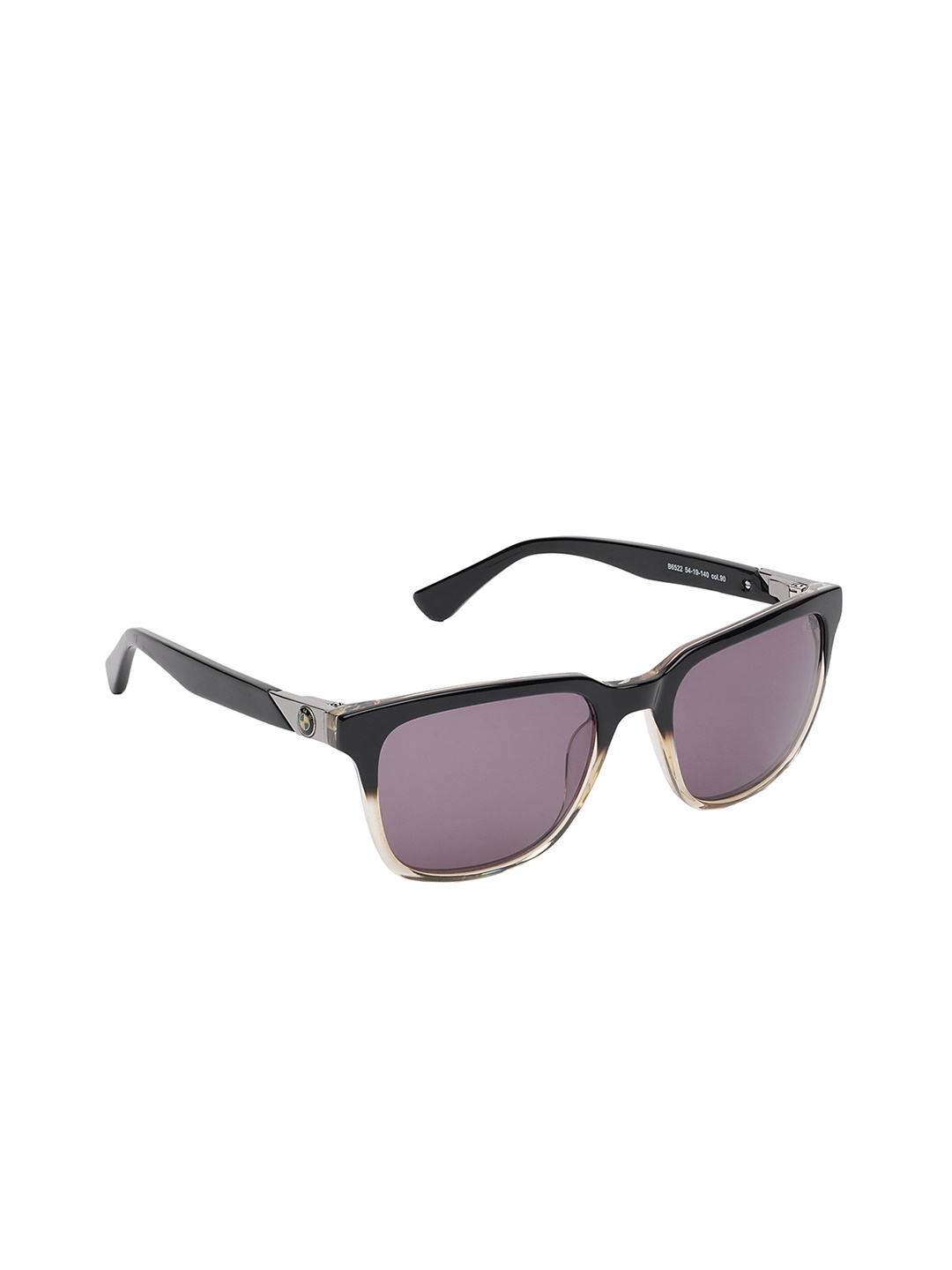 

BMW Unisex Wayfarer Sunglasses B6522 90, Purple