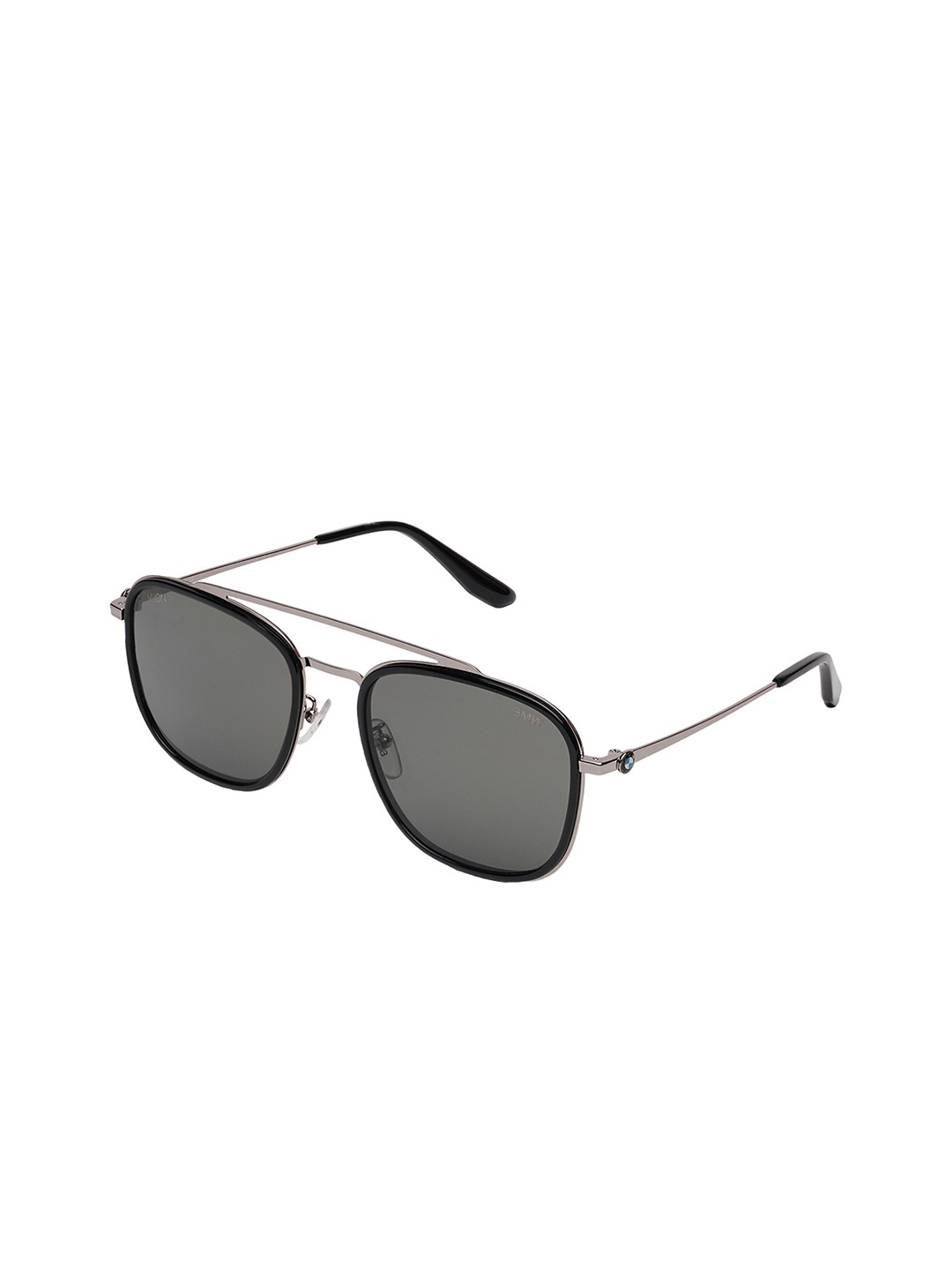 

BMW Unisex Aviator Sunglasses with Polarised Lens BW0015 14D, Black
