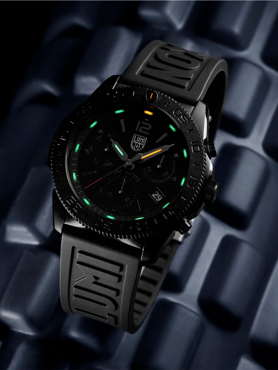 

Luminox Men Cut Work Straps Analogue Watch-XS.3141.BO, Black