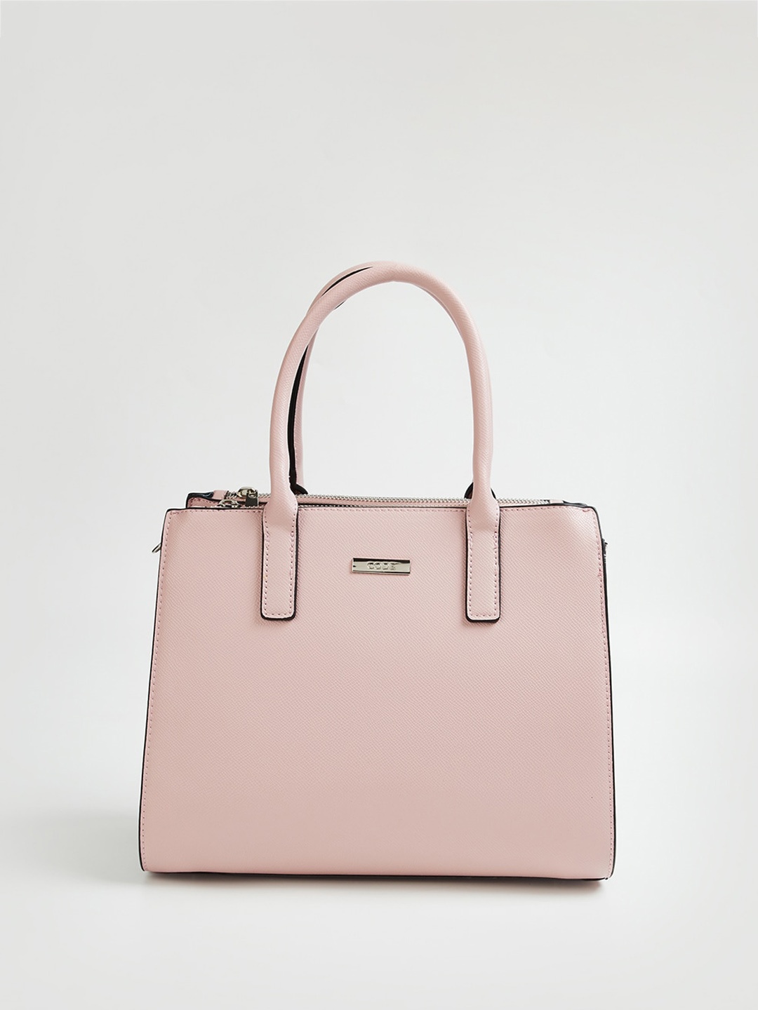 

CODE by Lifestyle Textured Structured Handheld Bag, Beige