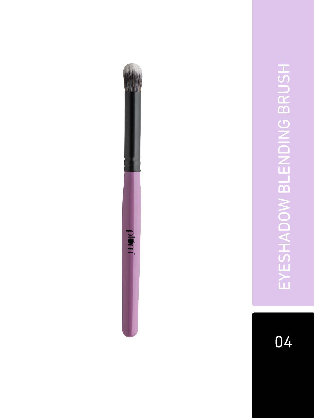 

Plum Soft Blend Eyeshadow Blending Brush with Ultra Soft Bristles - No. 04, Purple