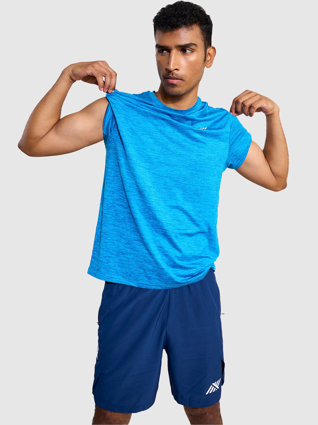 

SIX5SIX Men Training or Gym Sports Shorts, Blue