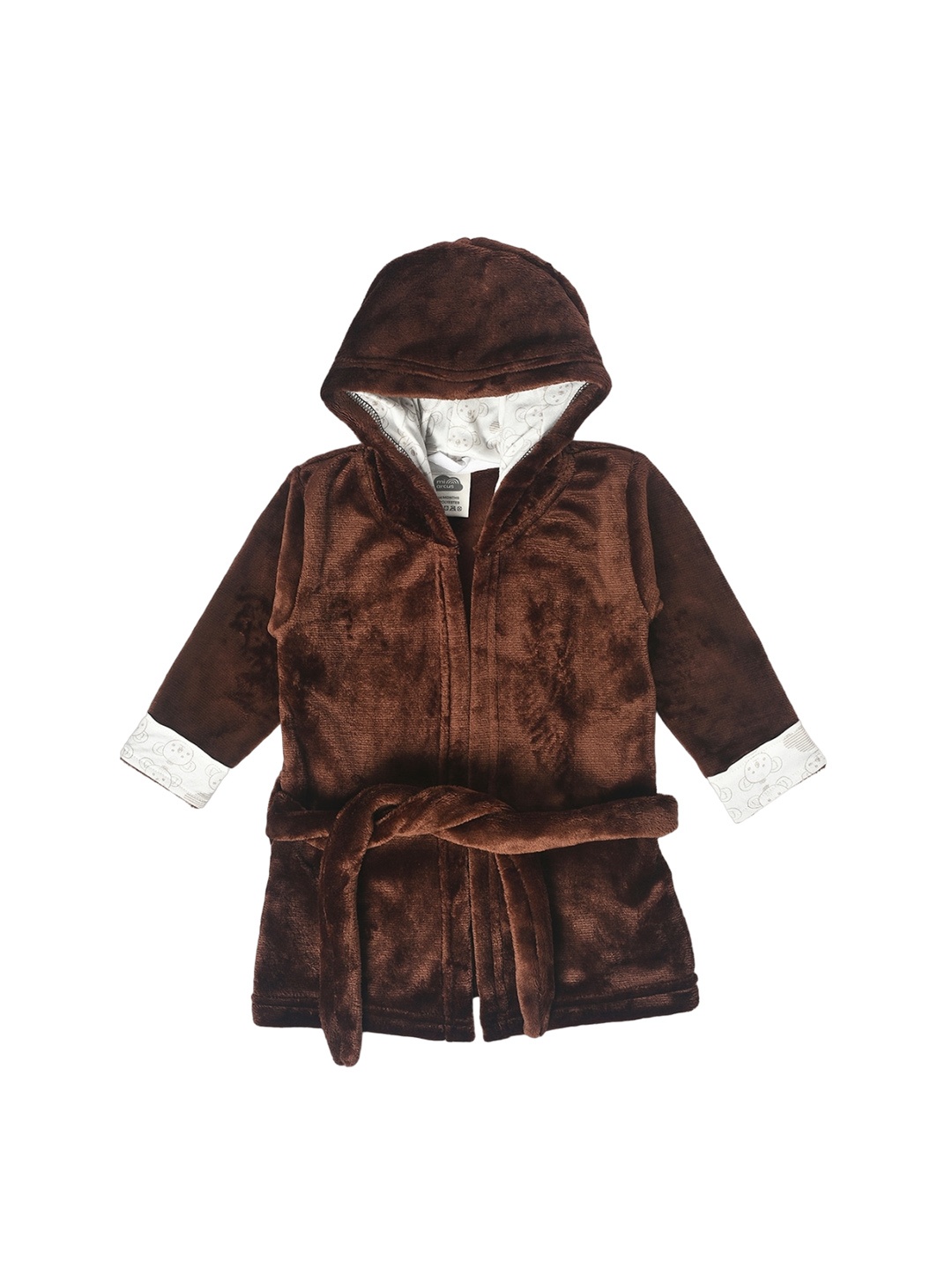 

MiArcus Kids Hooded Bath Robe, Brown