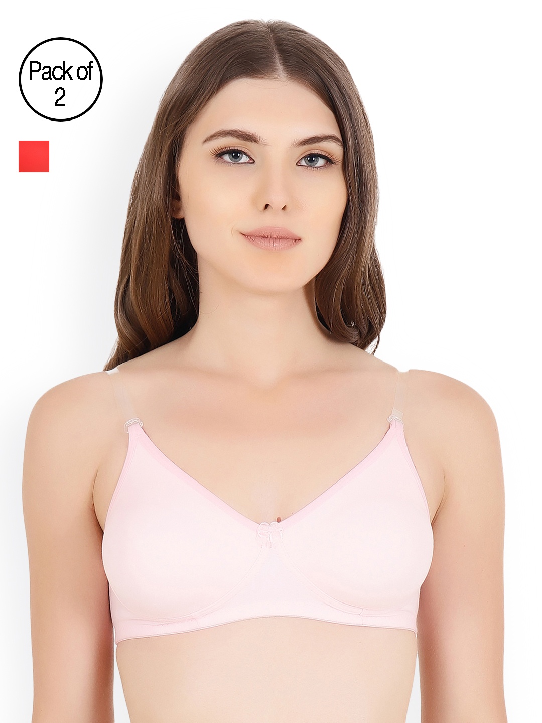 

Floret Pink & Red Bra
