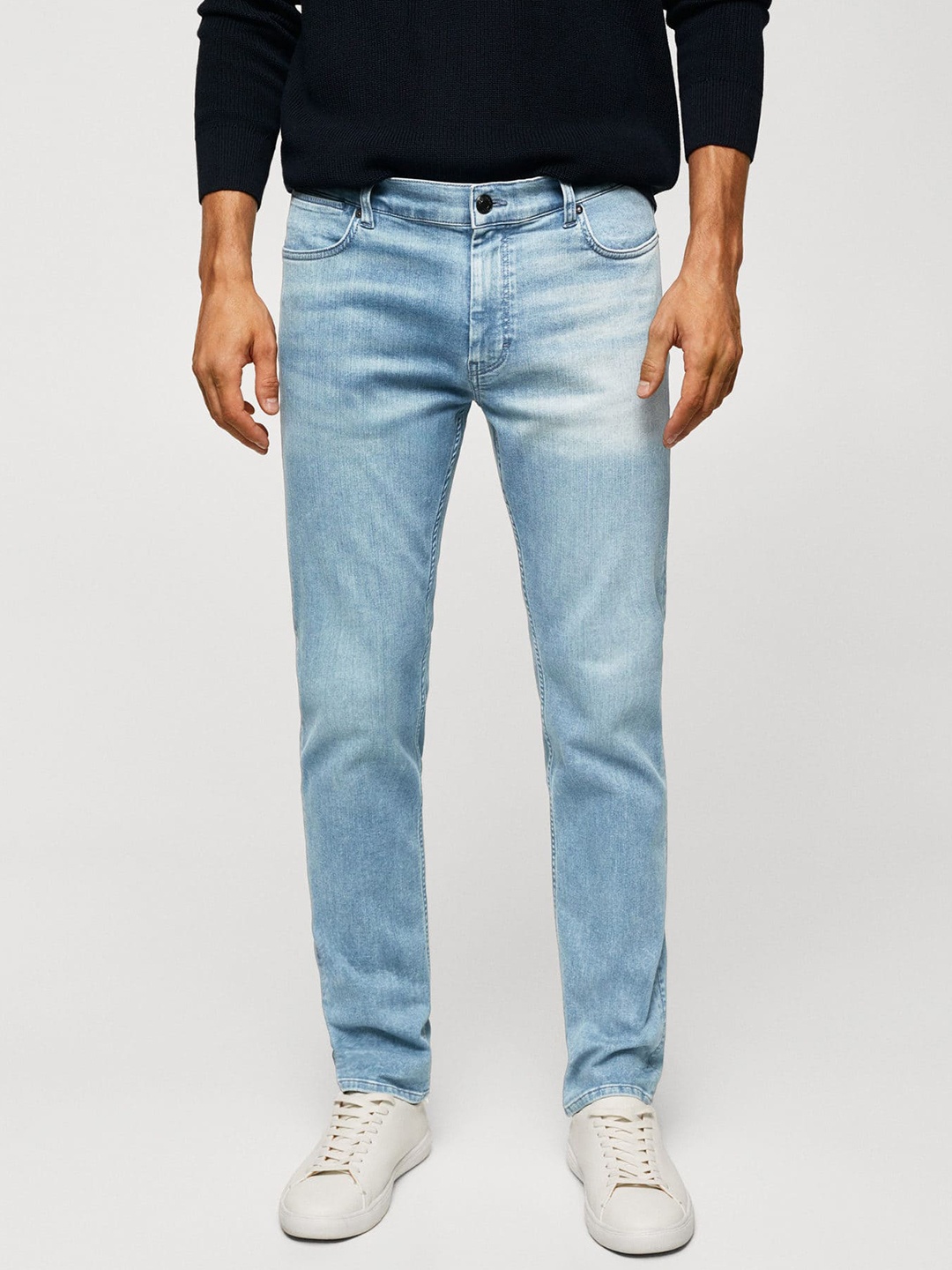 

MANGO MAN Slim Fit Ultra Soft Touch Stretchable Jeans, Blue