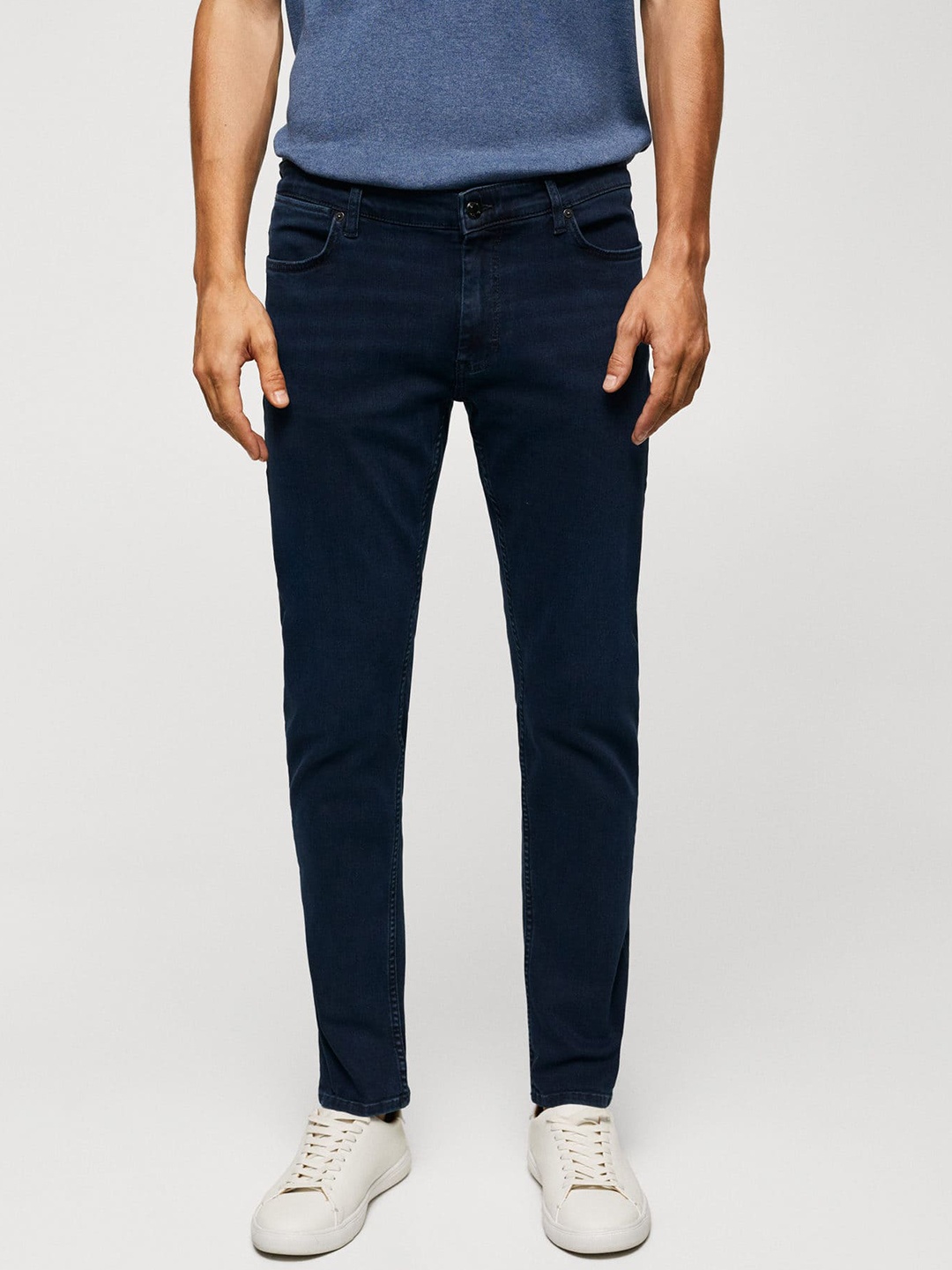 

MANGO MAN Slim Fit Ultra Soft Touch Stretchable Jeans, Black