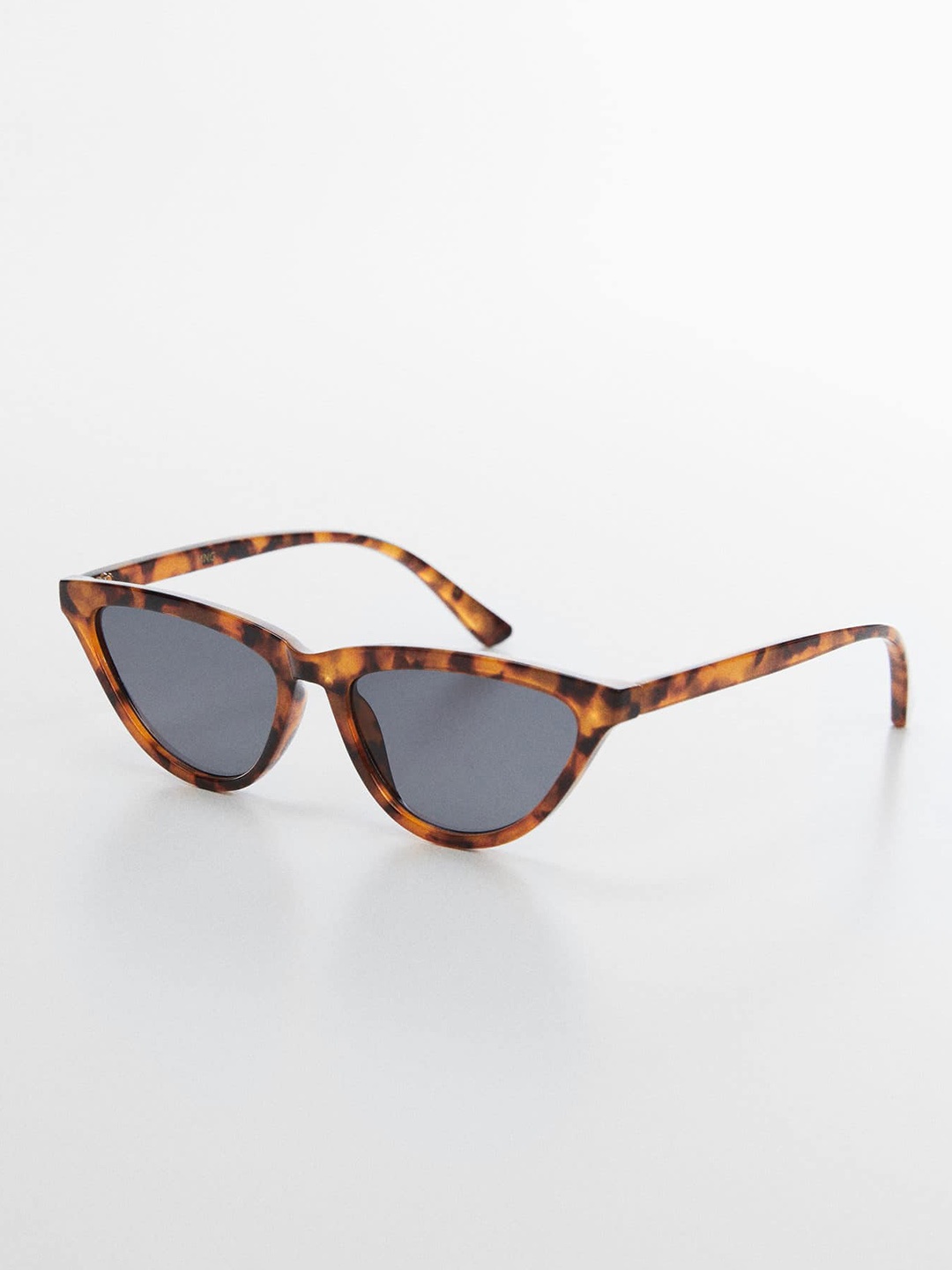 

MANGO Women Cateye Sunglasses with UV Protected Lens, Black