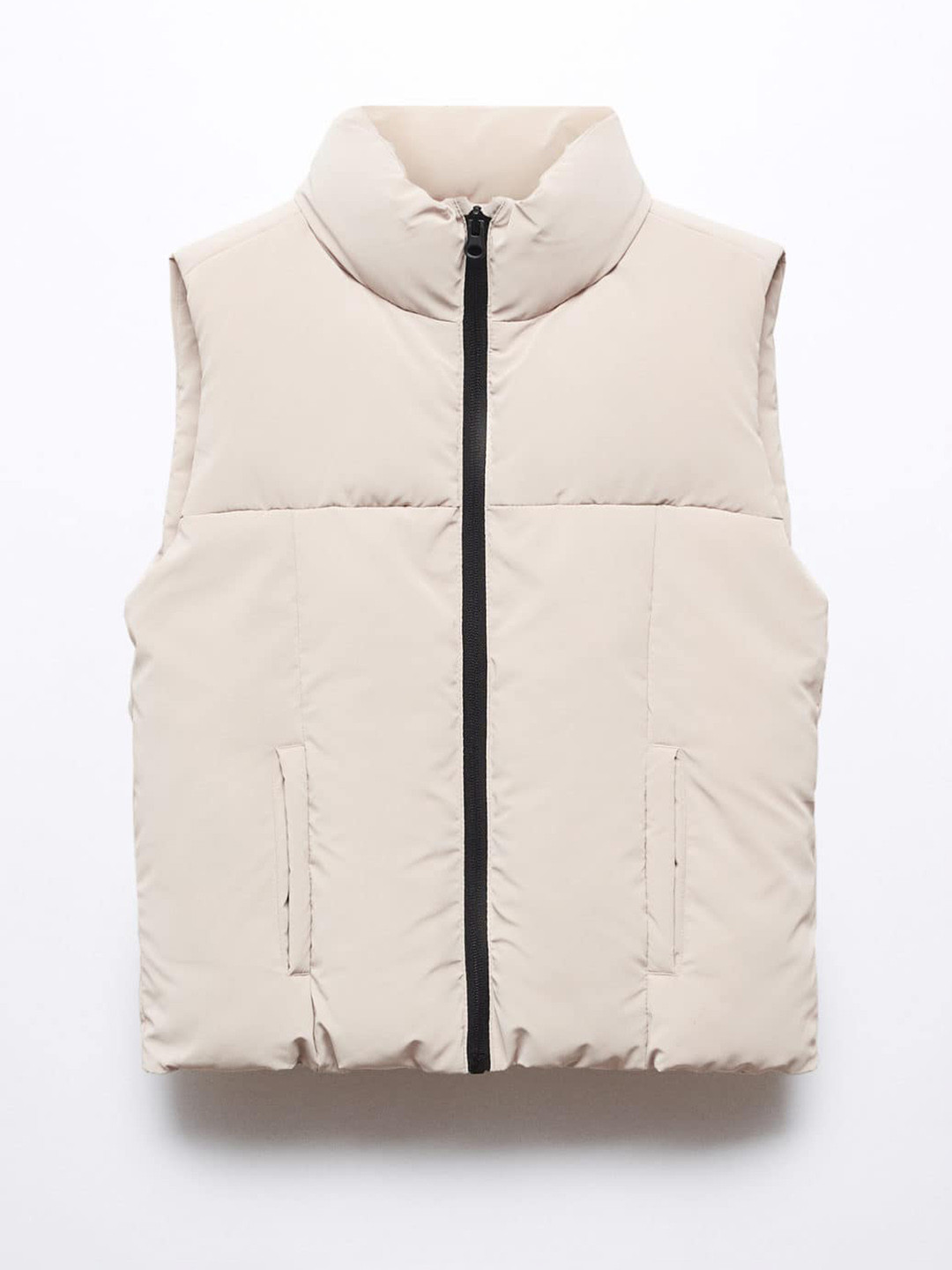 

Mango Kids Girls Padded Jacket, Beige