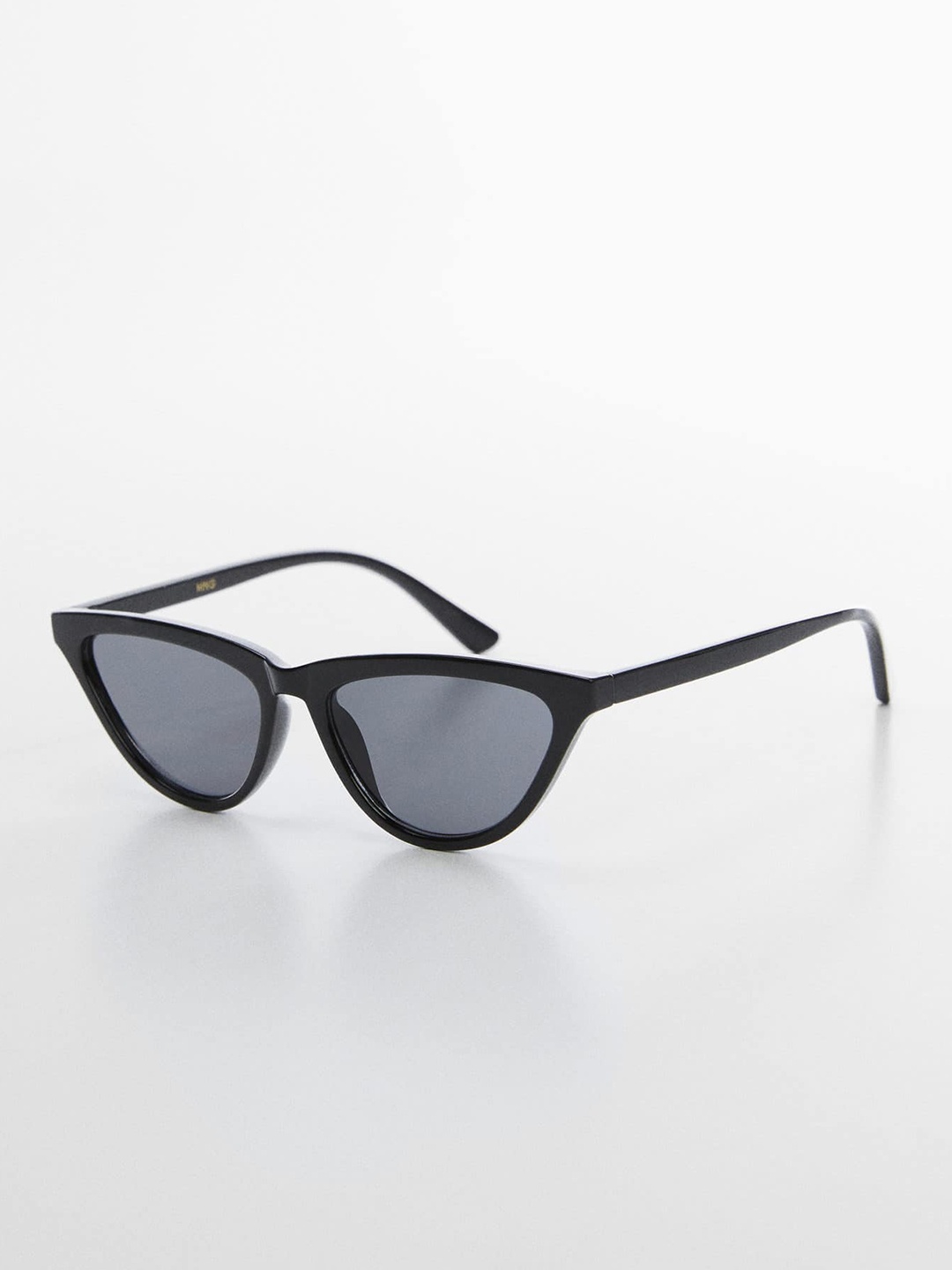 

MANGO Women Cateye Sunglasses with UV Protected Lens 57063255, Black